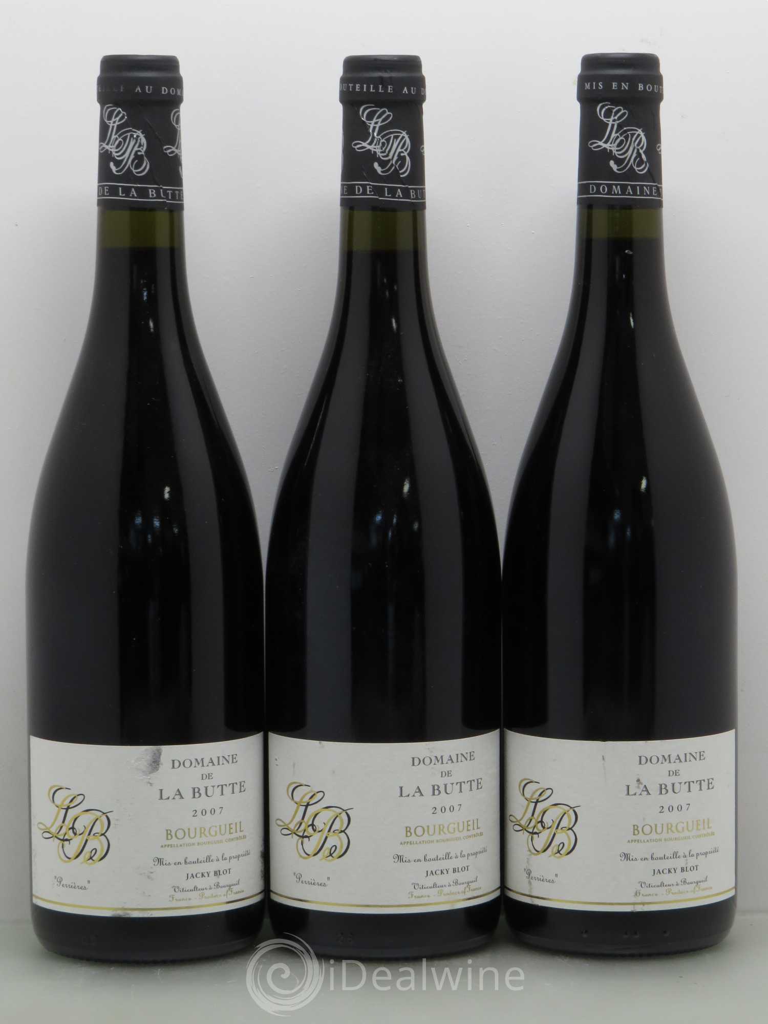 Bourgueil Perrières Domaine de La Butte - Jacky Blot 2007 - Lot de 6 bouteilles - 2
