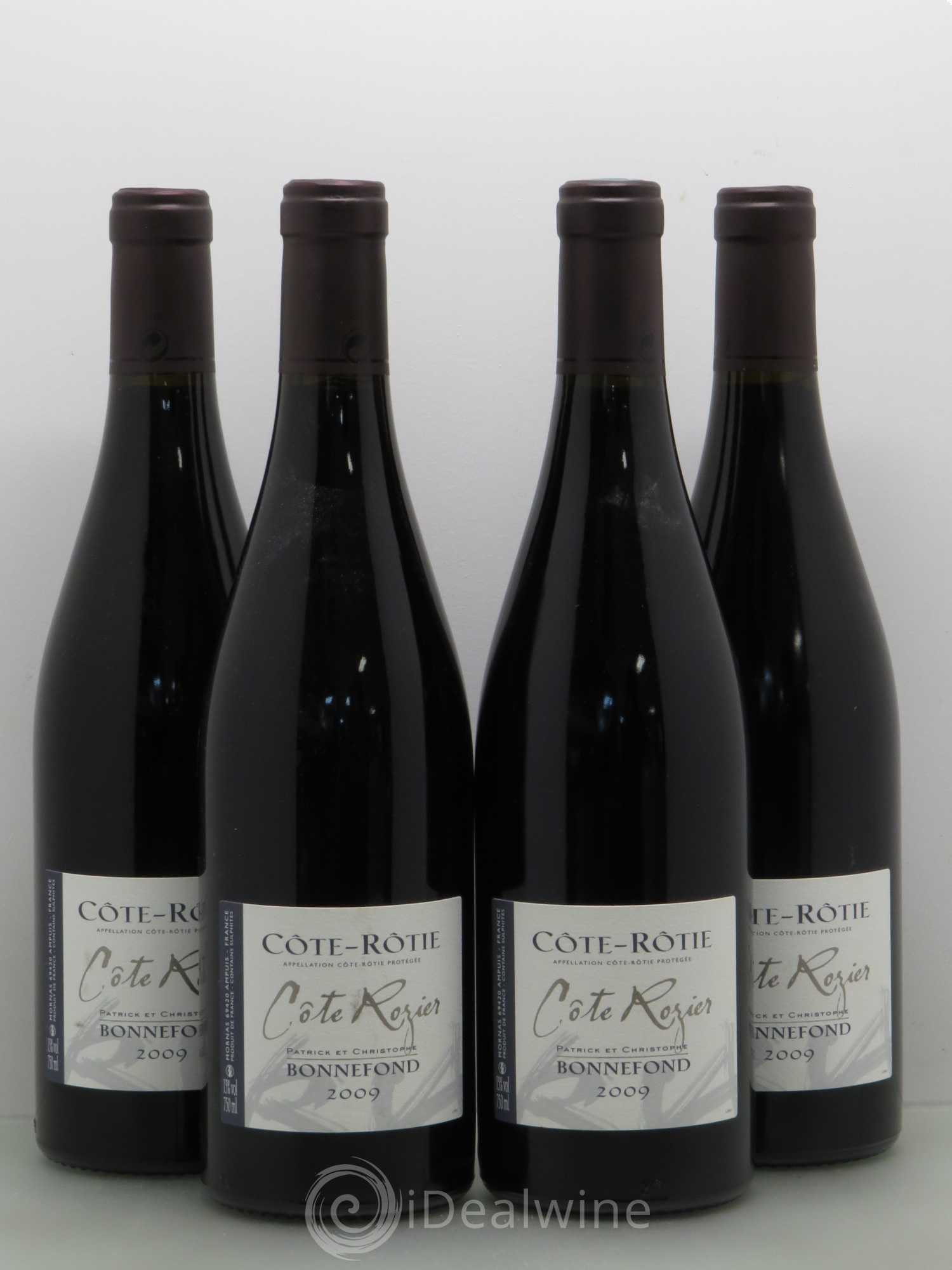 Côte-Rôtie Côte Rozier Domaine Bonnefond 2009 - Lot de 4 bouteilles - 0
