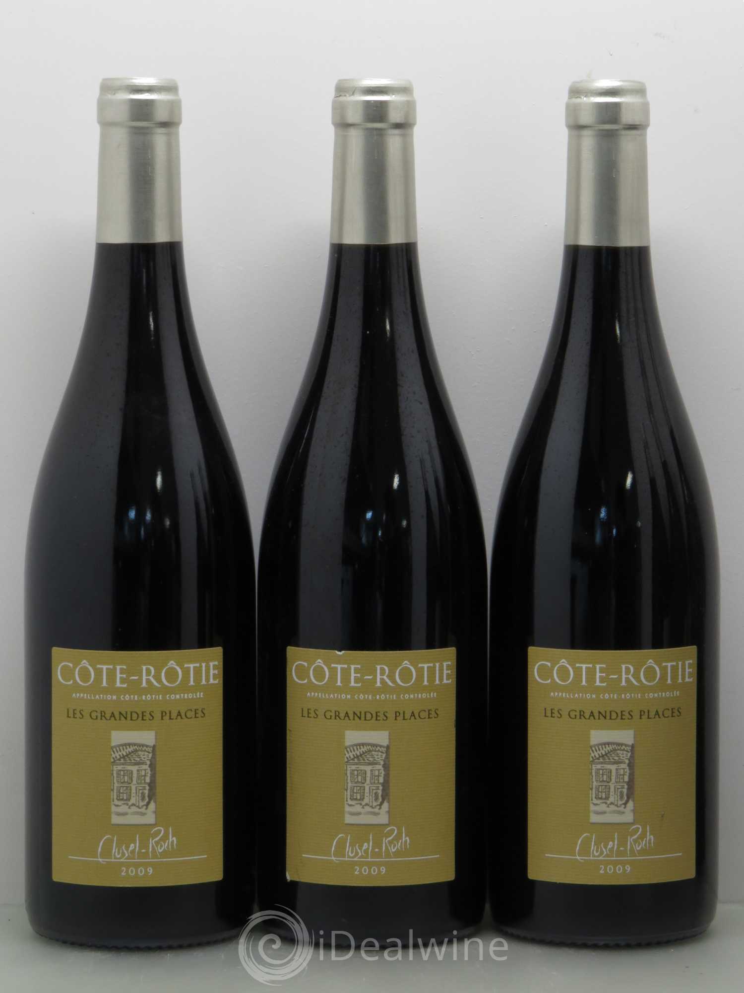Côte-Rôtie Les Grandes Places Clusel-Roch 2009 - Lot de 6 bouteilles - 1