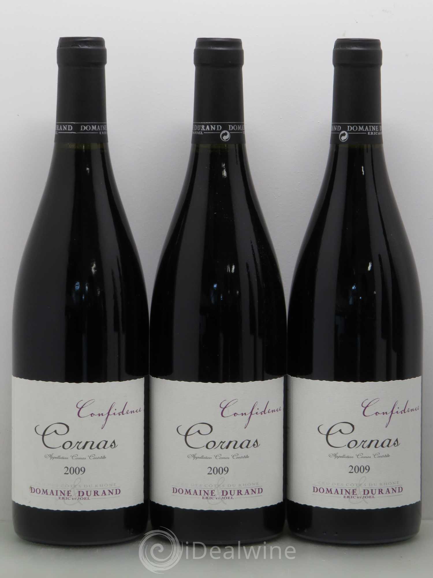 Cornas Durand Confidence 2009 - Lot de 5 bouteilles - 1