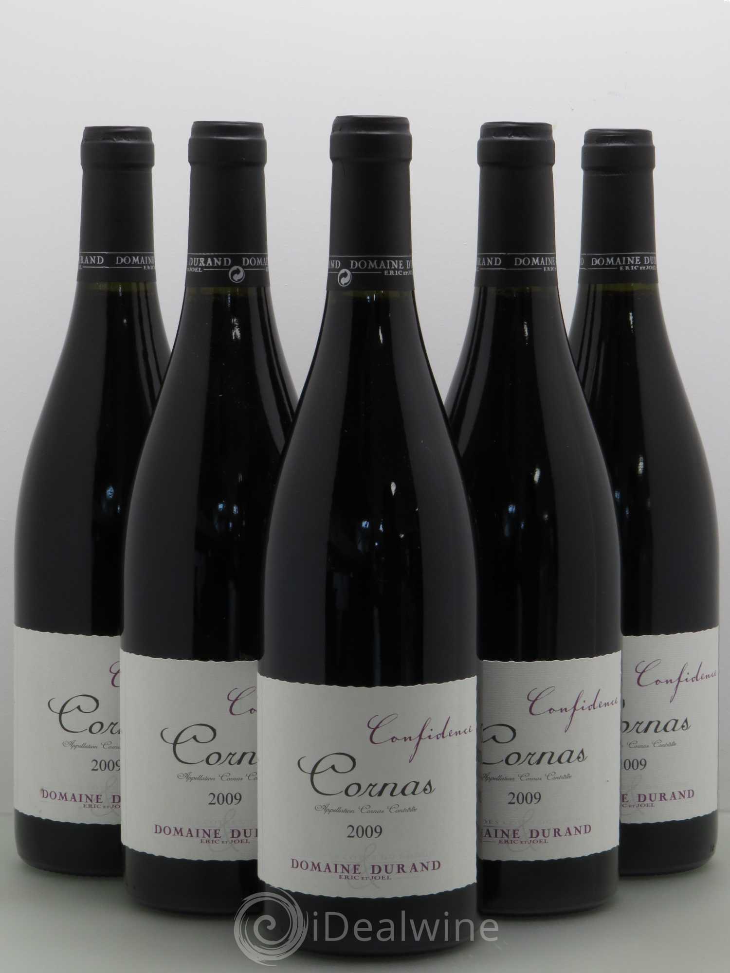 Cornas Durand Confidence 2009 - Lot de 5 bouteilles - 0