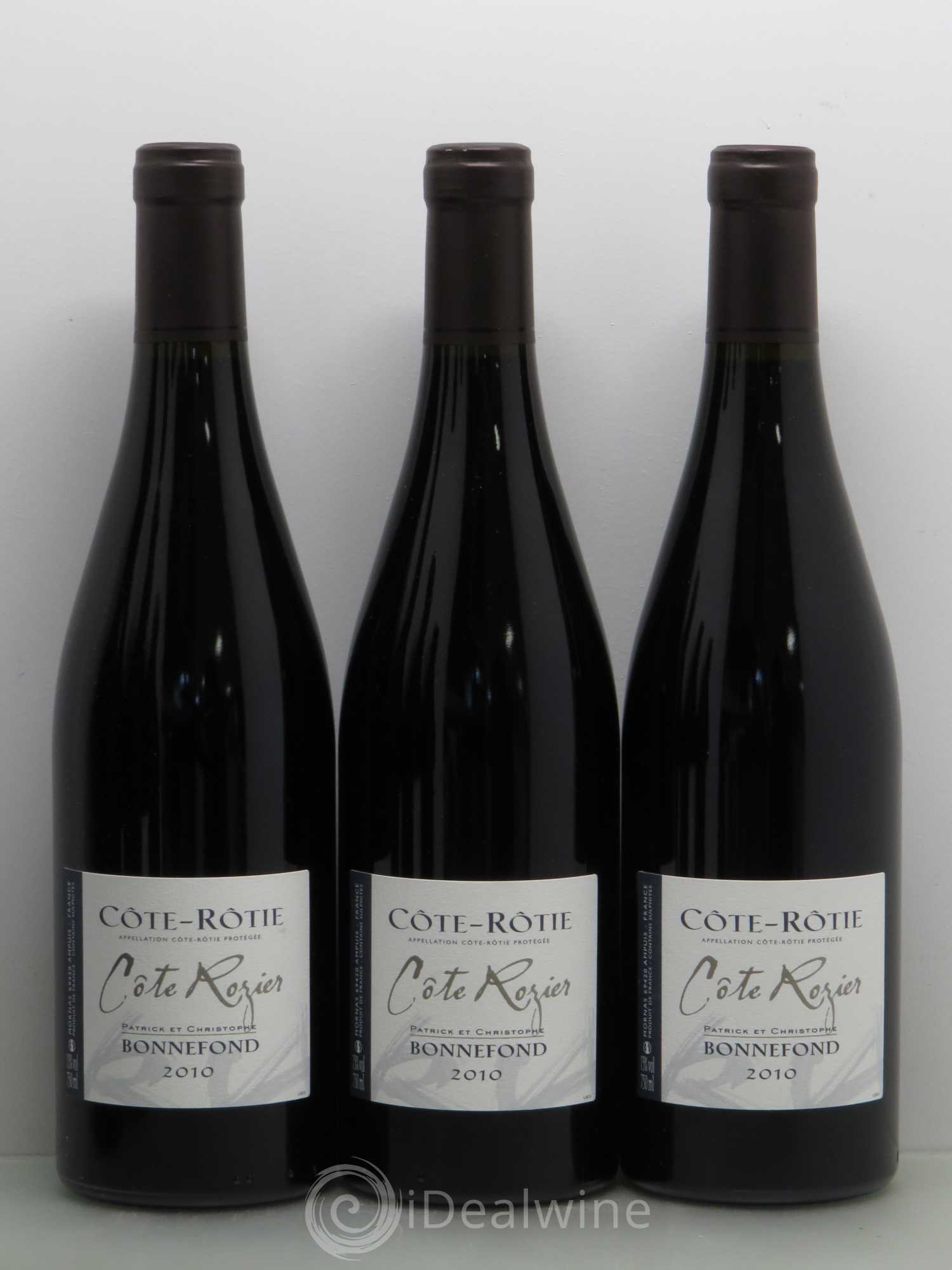 Côte-Rôtie Côte Rozier Domaine Bonnefond 2010 - Lot de 6 bouteilles - 1