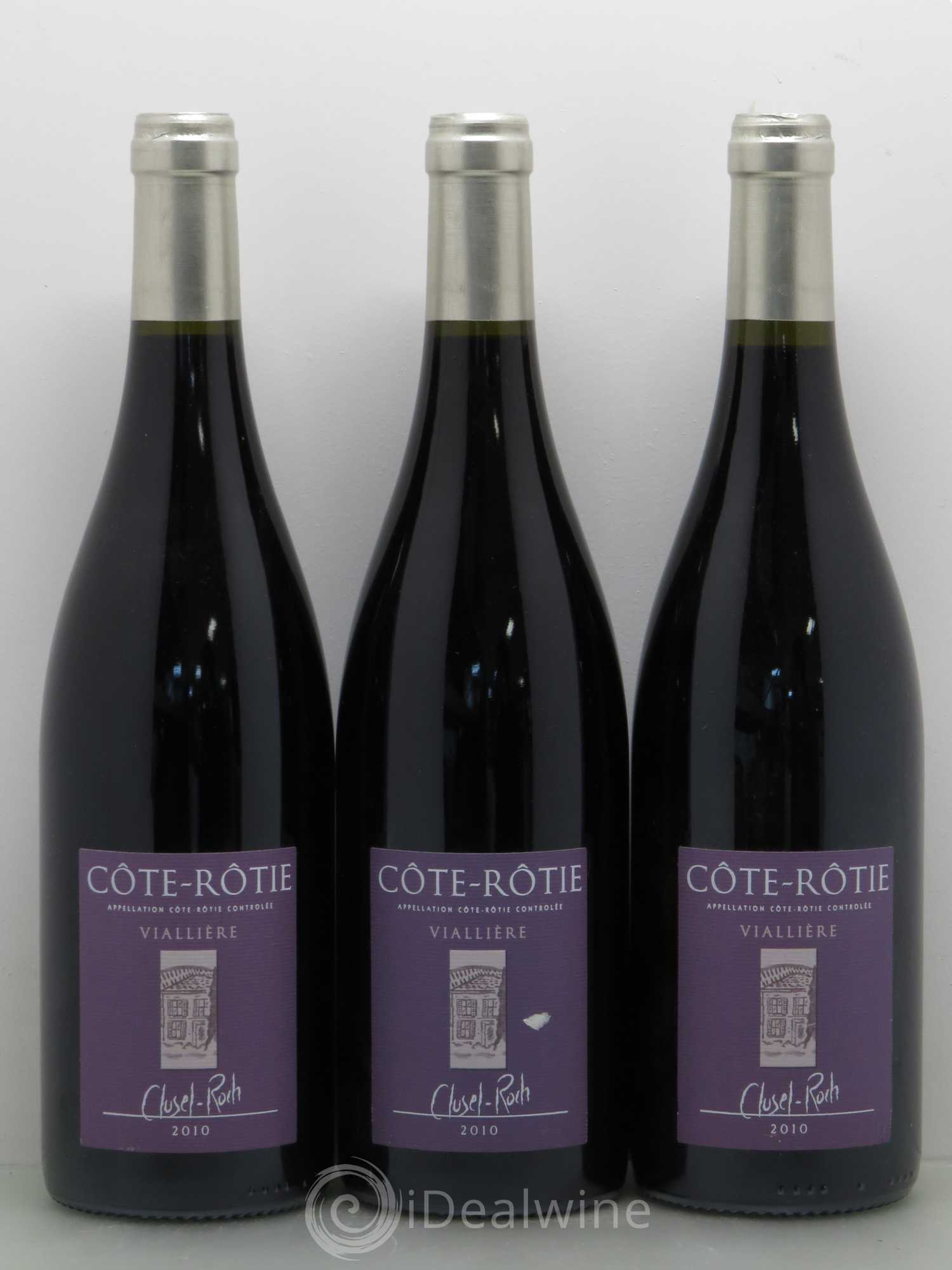 Côte-Rôtie Viallière Clusel-Roch 2010 - Lot de 6 bouteilles - 2