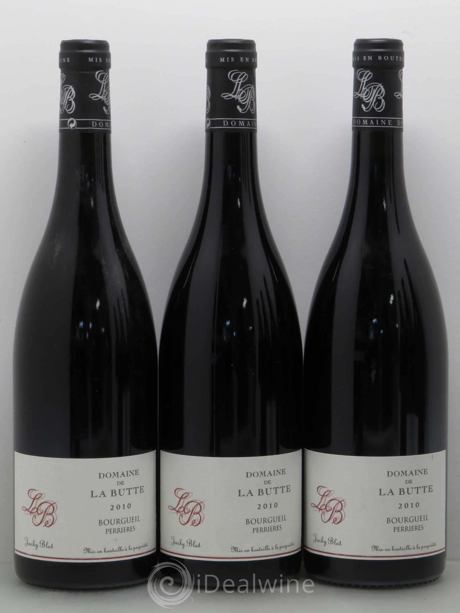Bourgueil Perrières Domaine de La Butte - Jacky Blot 2010 - Lot de 6 bouteilles - 1