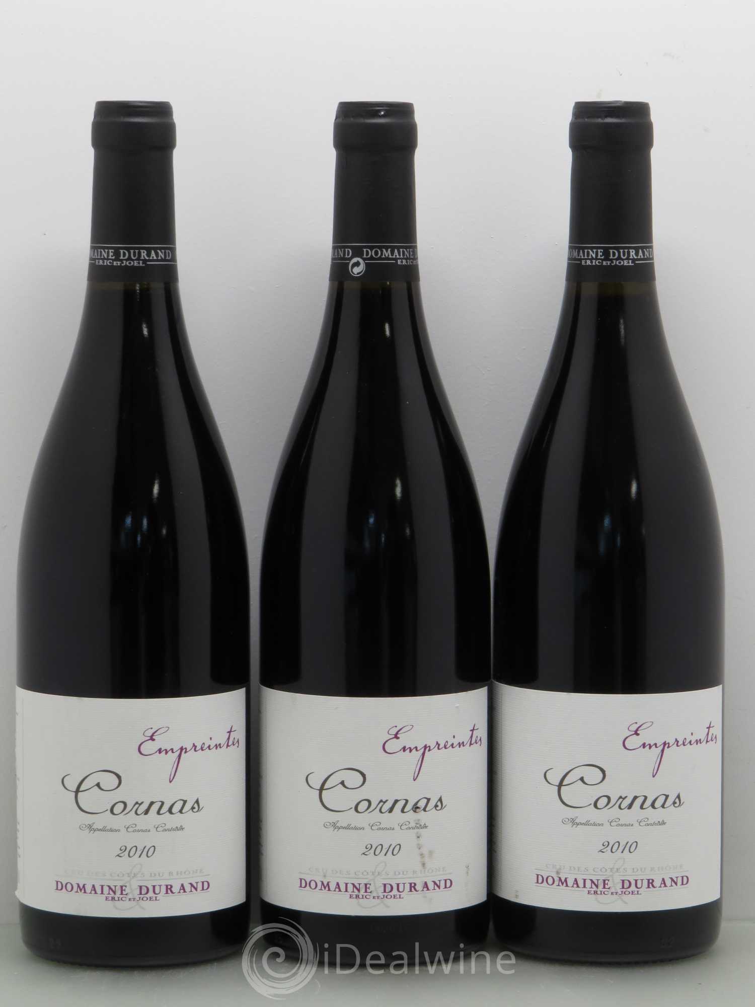 Cornas Durand Empreintes 2010 - Posten von 6 Flaschen - 2