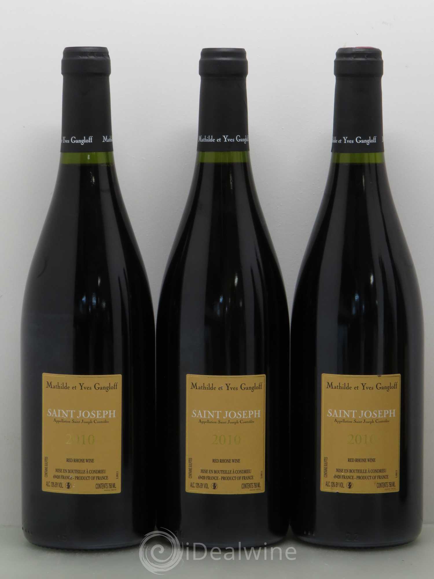Saint-Joseph Gangloff (Domaine) 2010 - Lot de 5 bouteilles - 2