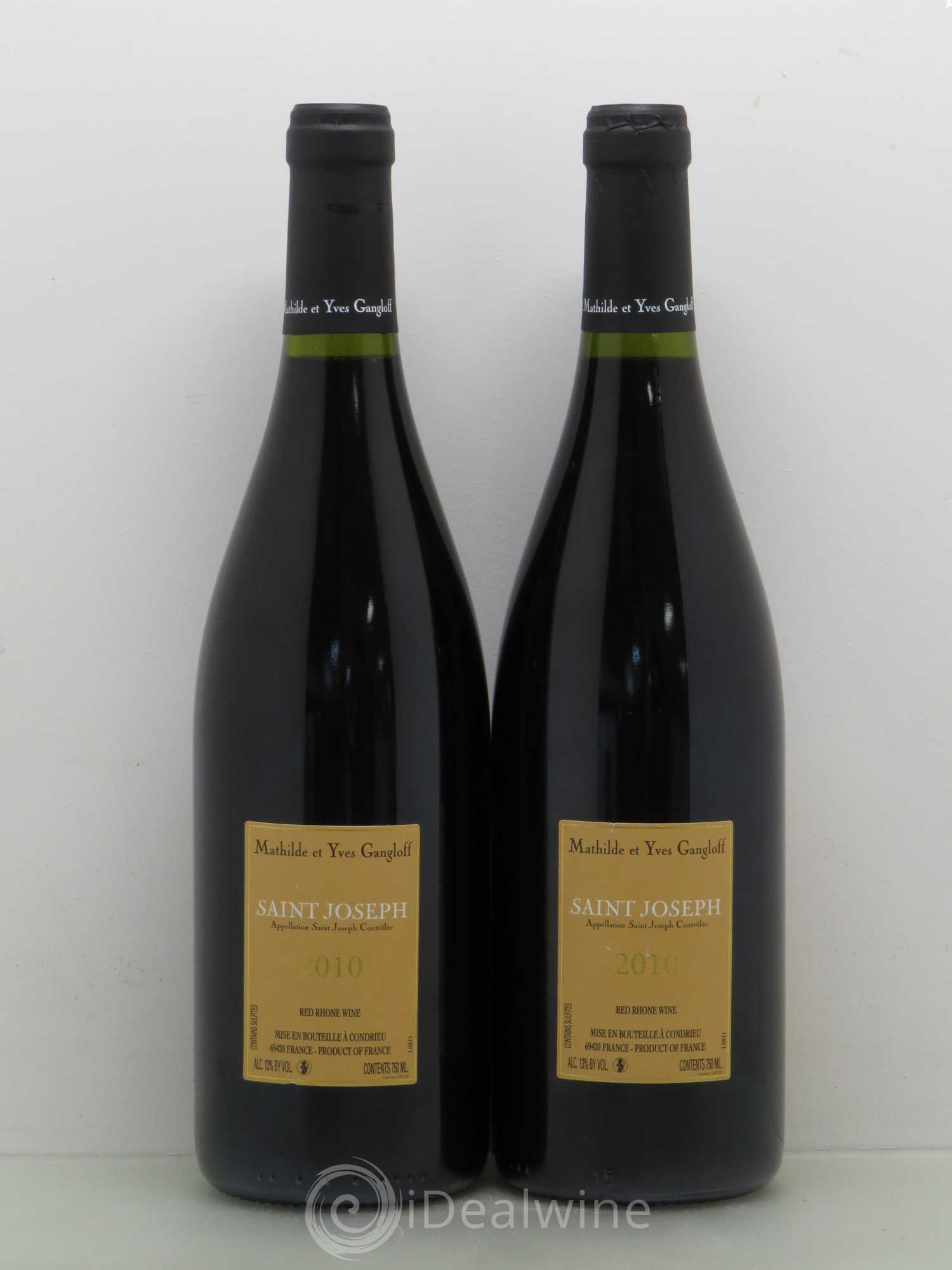 Saint-Joseph Gangloff (Domaine) 2010 - Lot de 5 bouteilles - 4