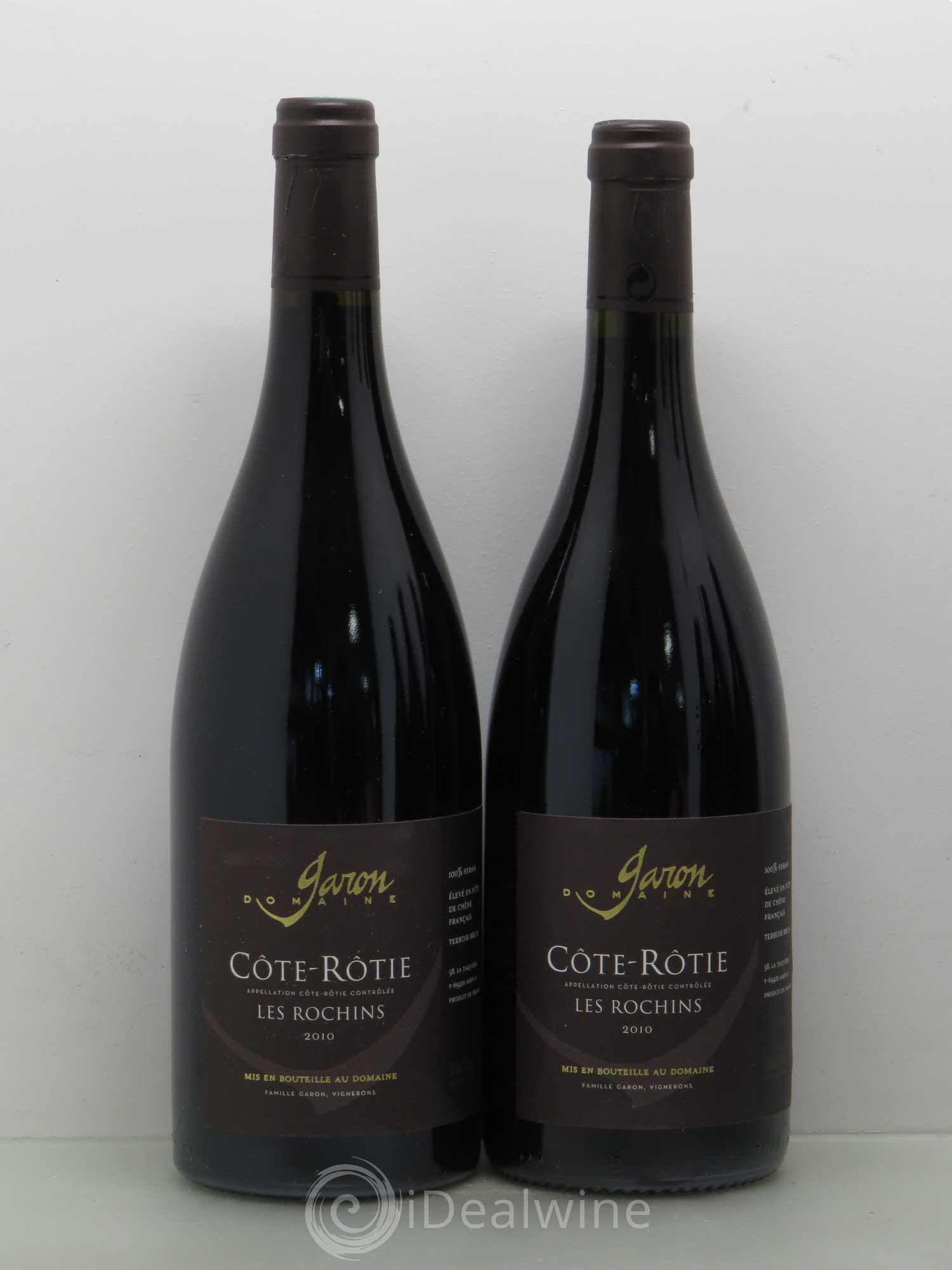 Côte-Rôtie Garon Les Rochains 2010 - Lot de 5 bouteilles - 2