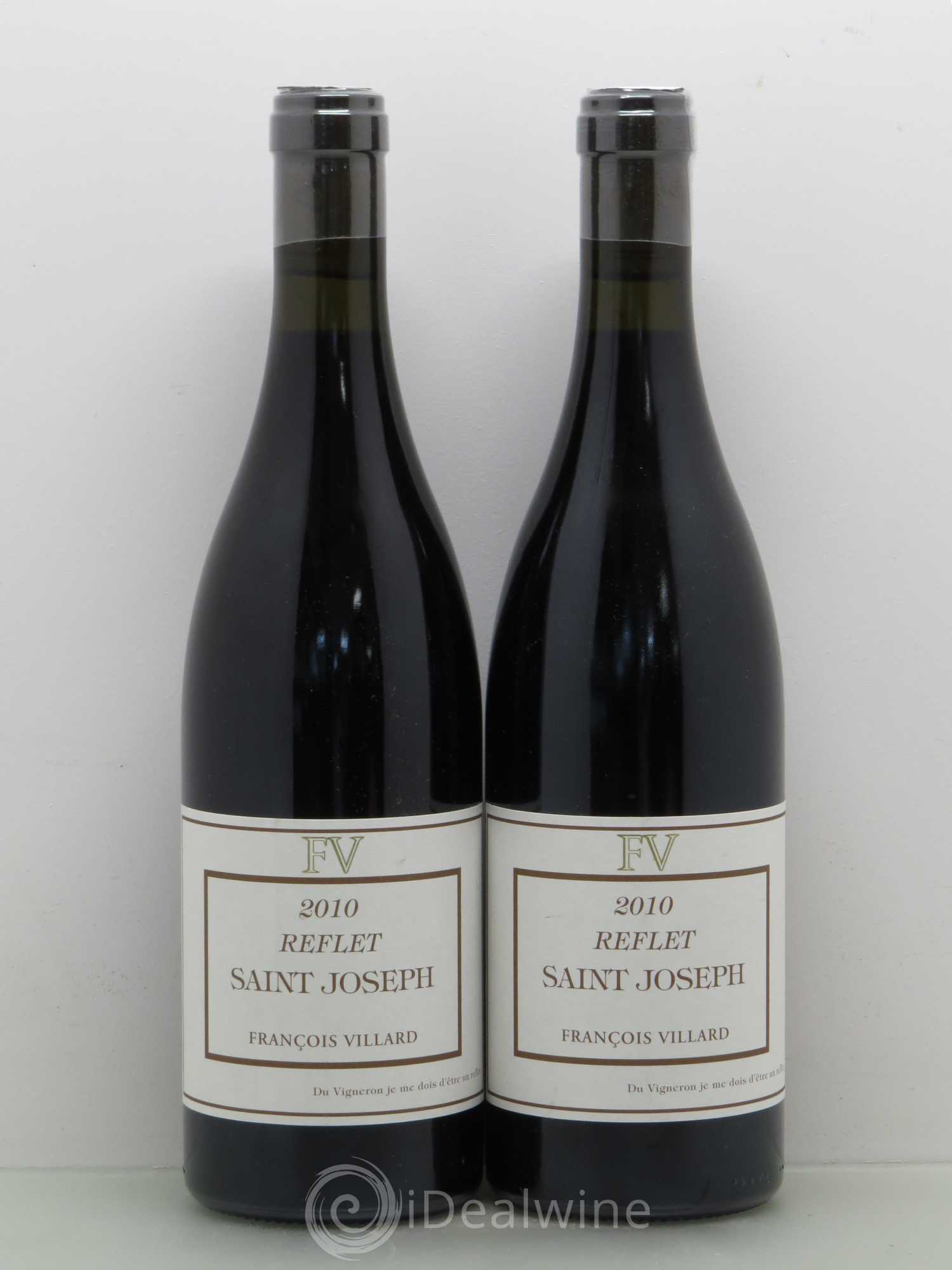Saint-Joseph Reflet François Villard 2010 - Lot de 5 bouteilles - 2