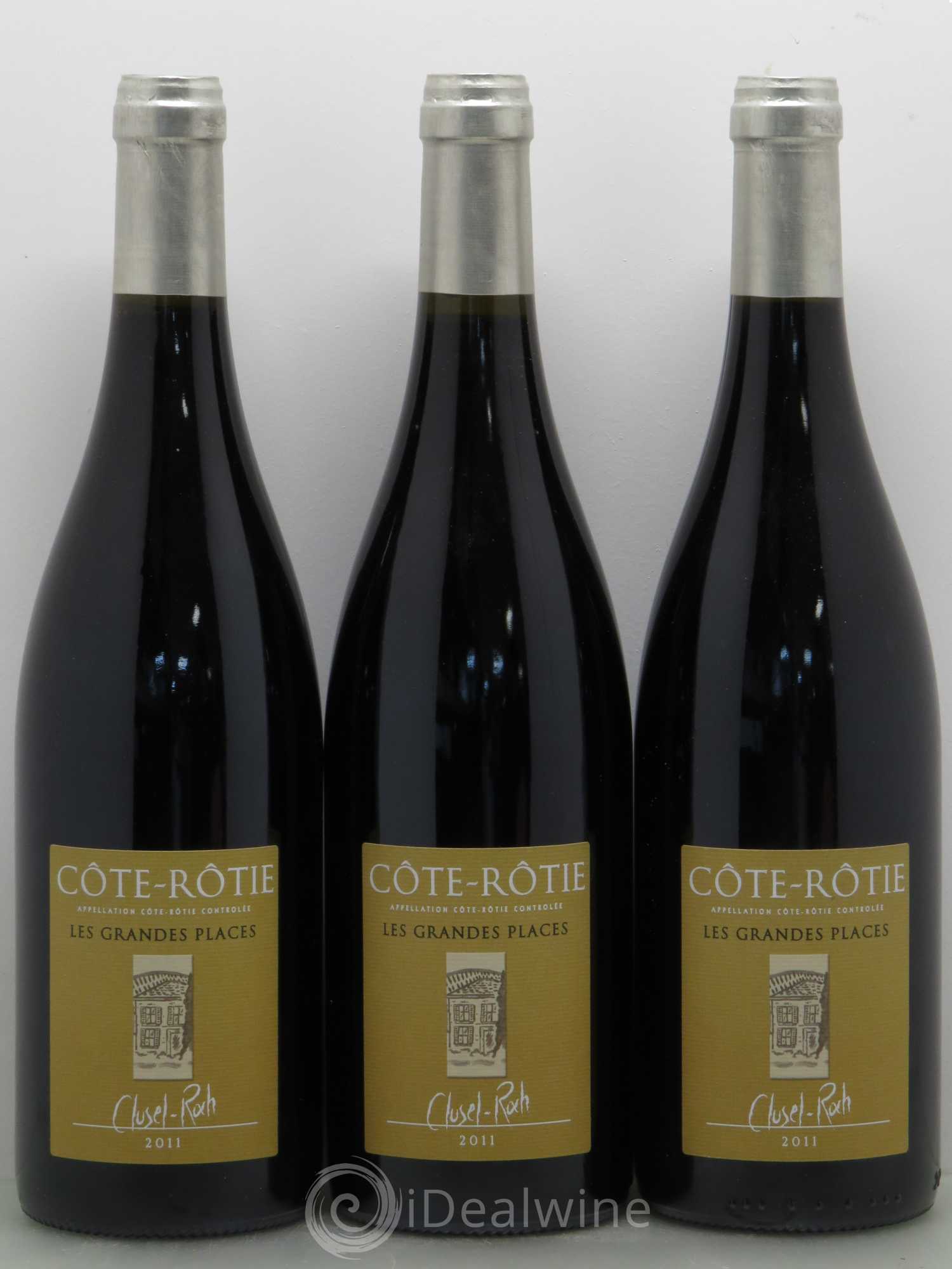 Côte-Rôtie Les Grandes Places Clusel-Roch 2011 - Lot de 6 bouteilles - 2