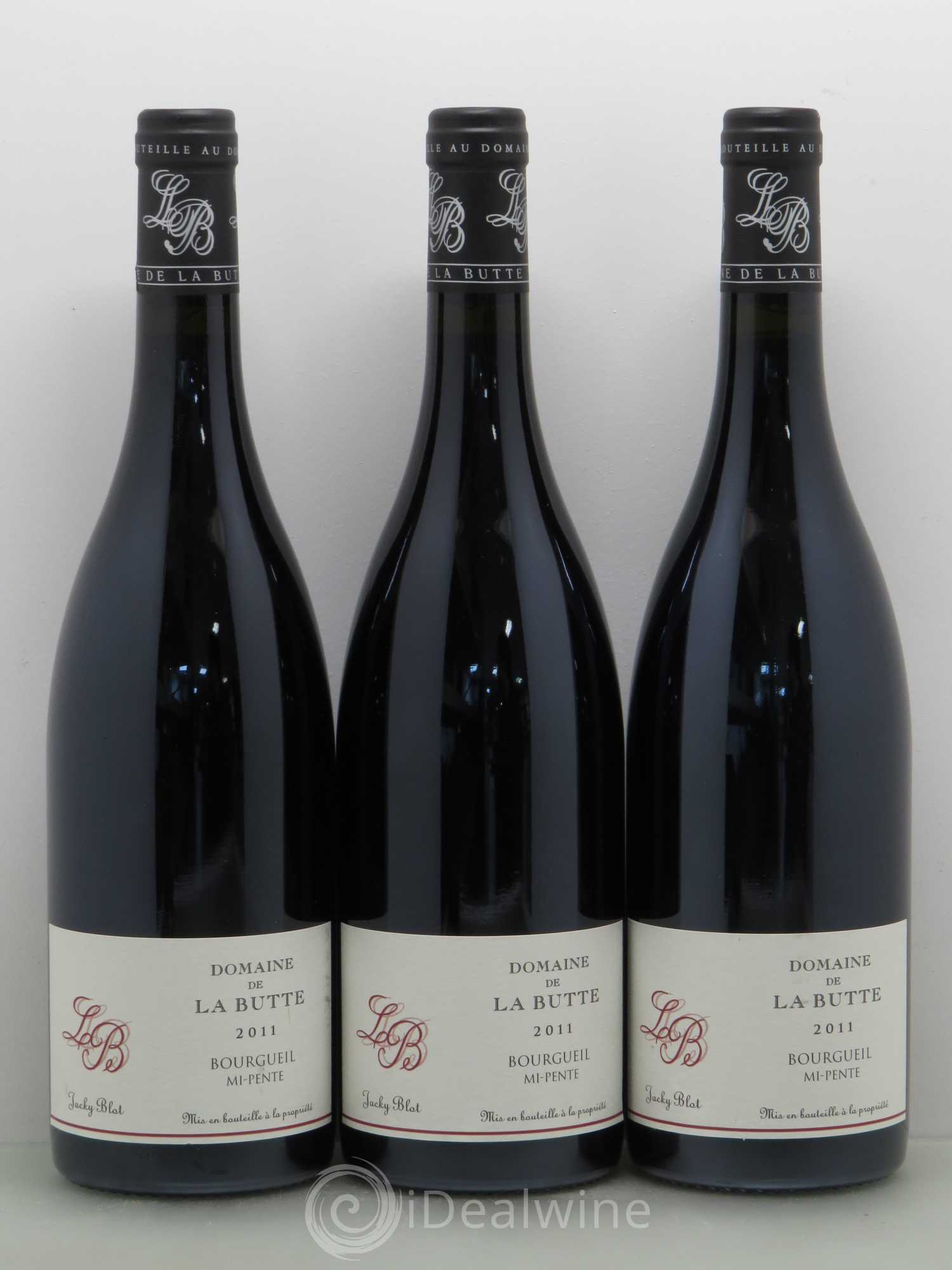 Bourgueil Mi-Pente Domaine de La Butte - Jacky Blot 2011 - Lot de 6 bouteilles - 2