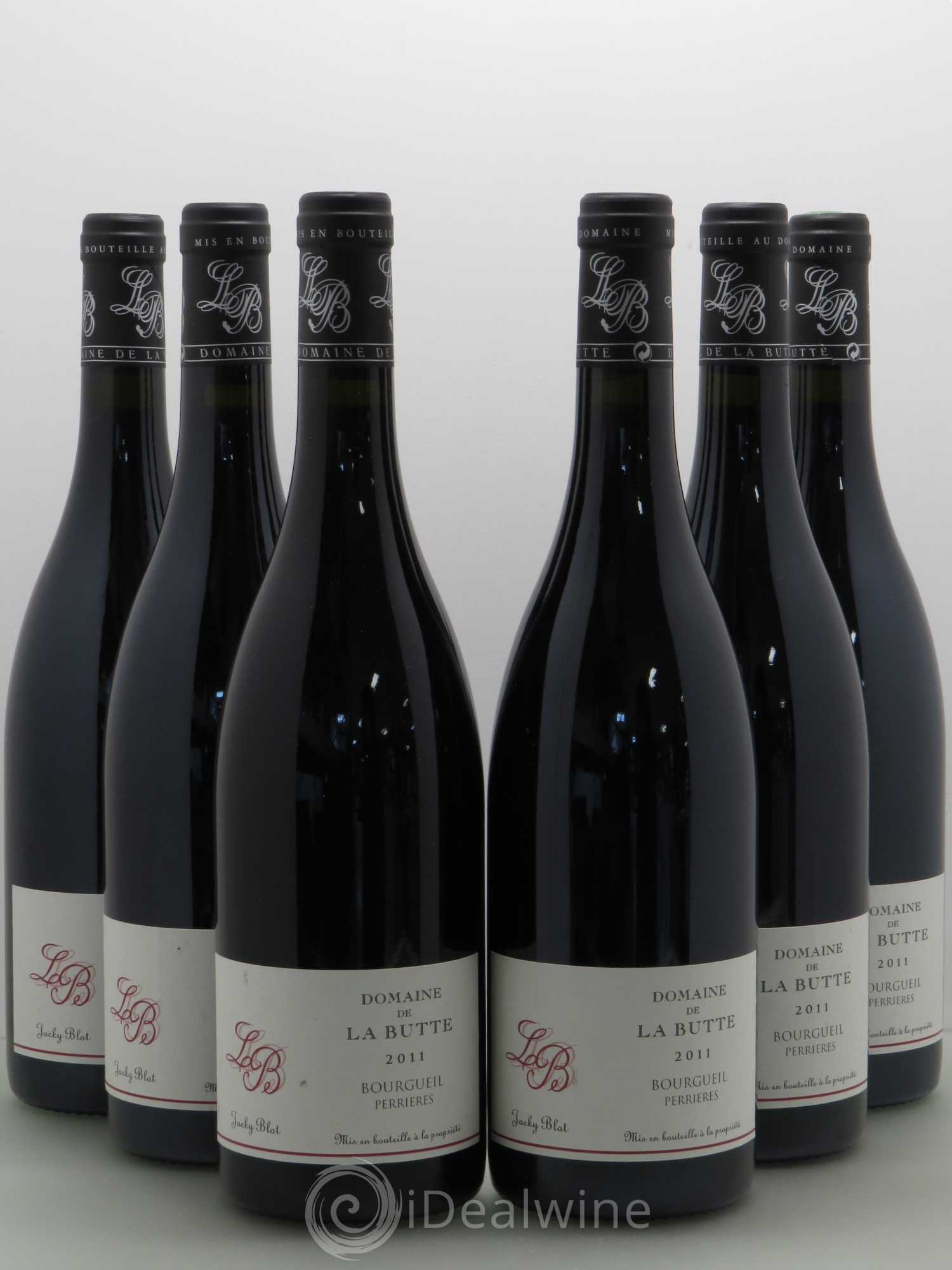 Bourgueil Perrières Domaine de La Butte - Jacky Blot 2011 - Lot de 6 bouteilles - 0