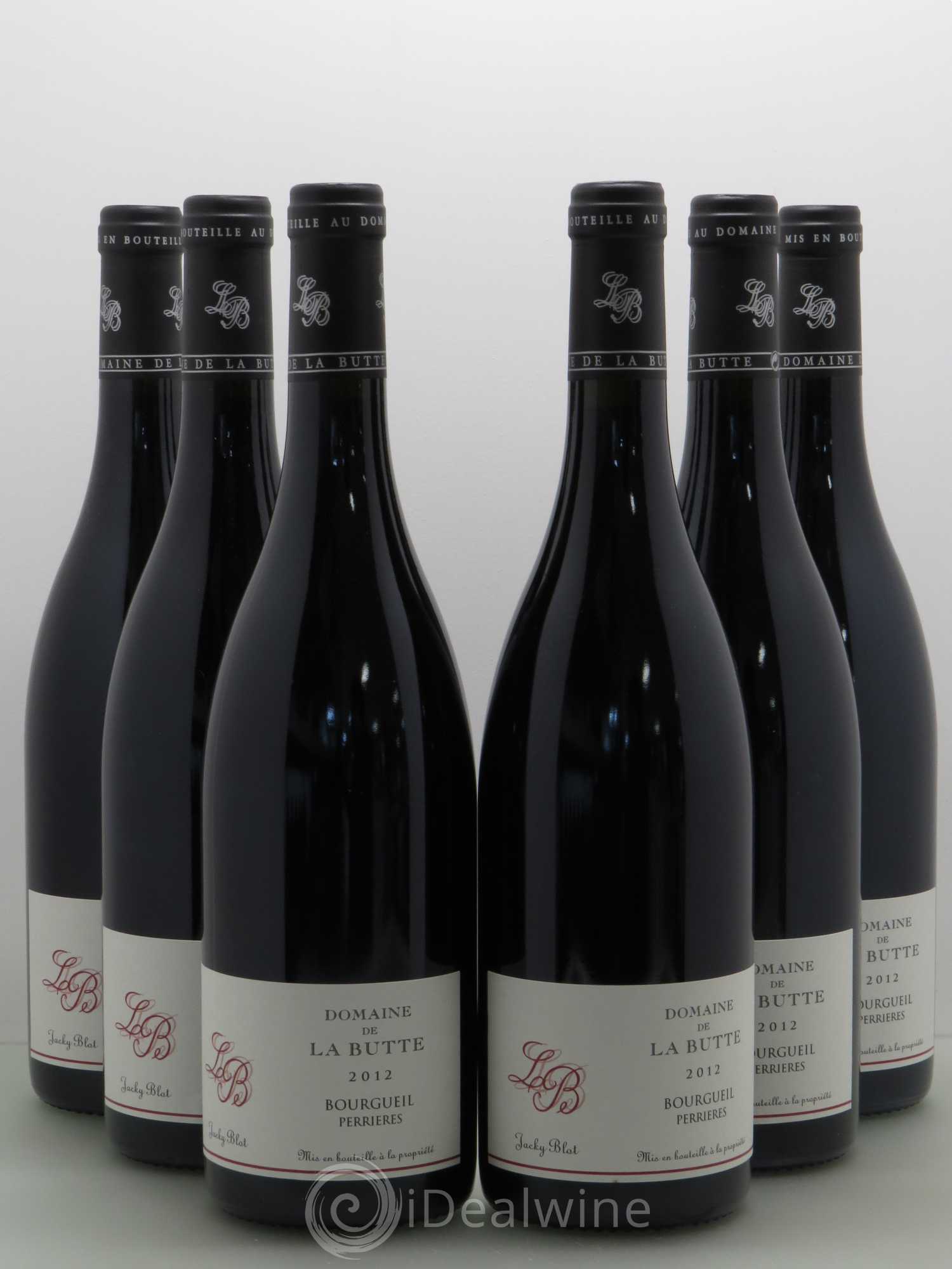 Bourgueil Perrières Domaine de La Butte - Jacky Blot 2012 - Lot de 6 bouteilles - 0
