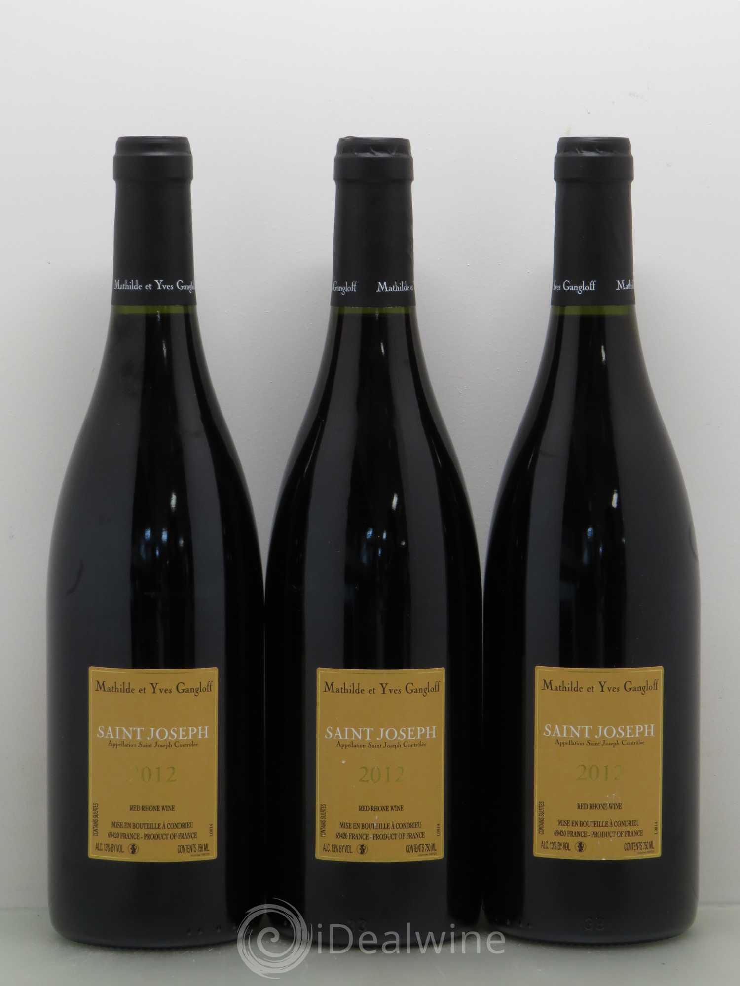 Saint-Joseph Gangloff (Domaine) 2012 - Lot de 6 bouteilles - 4