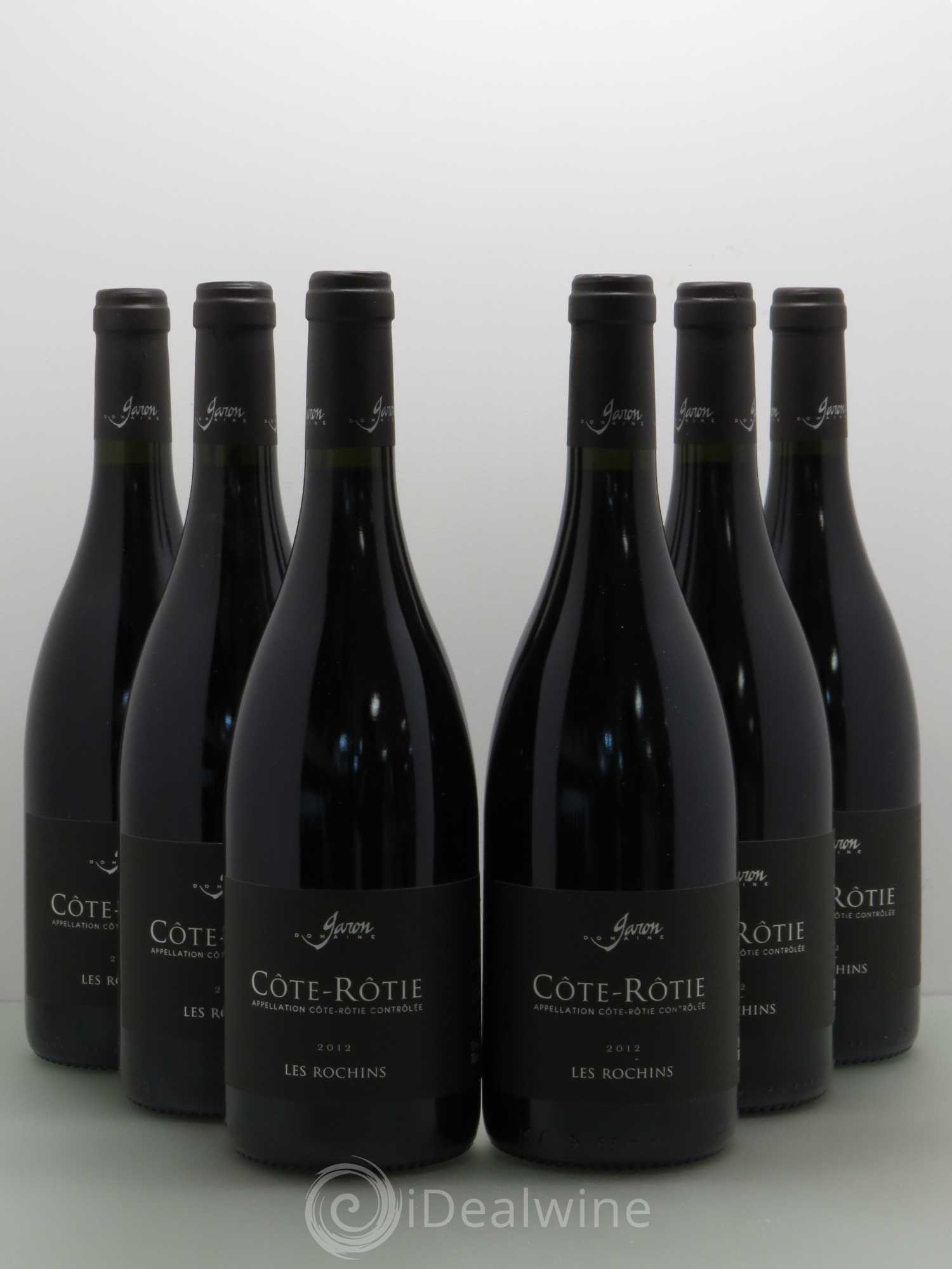 Côte-Rôtie Garon Les Rochains 2012 - Posten von 6 Flaschen - 0