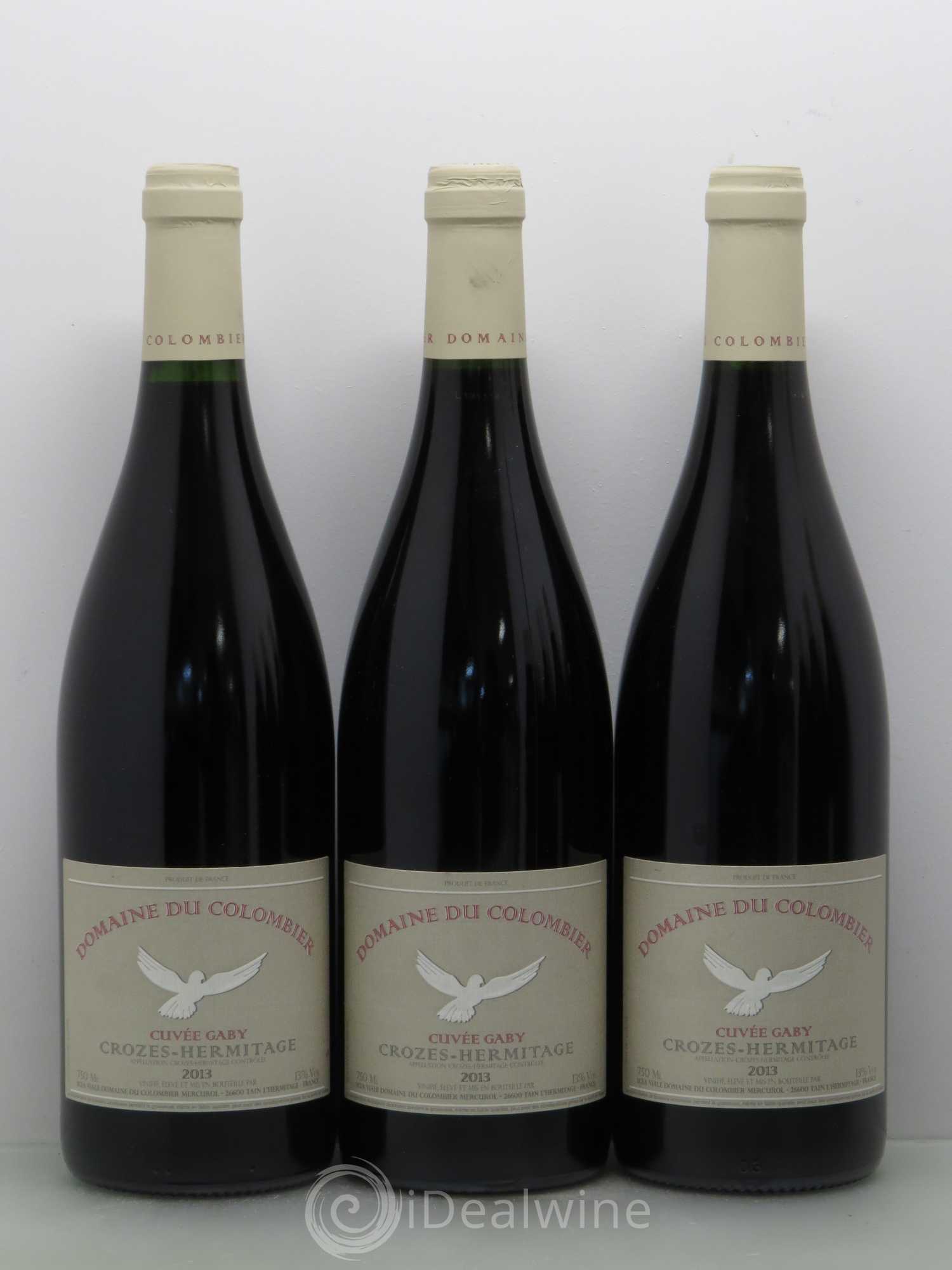 Crozes-Hermitage Cuvée Gaby Colombier (Domaine du) 2013 - Lot de 6 bouteilles - 1