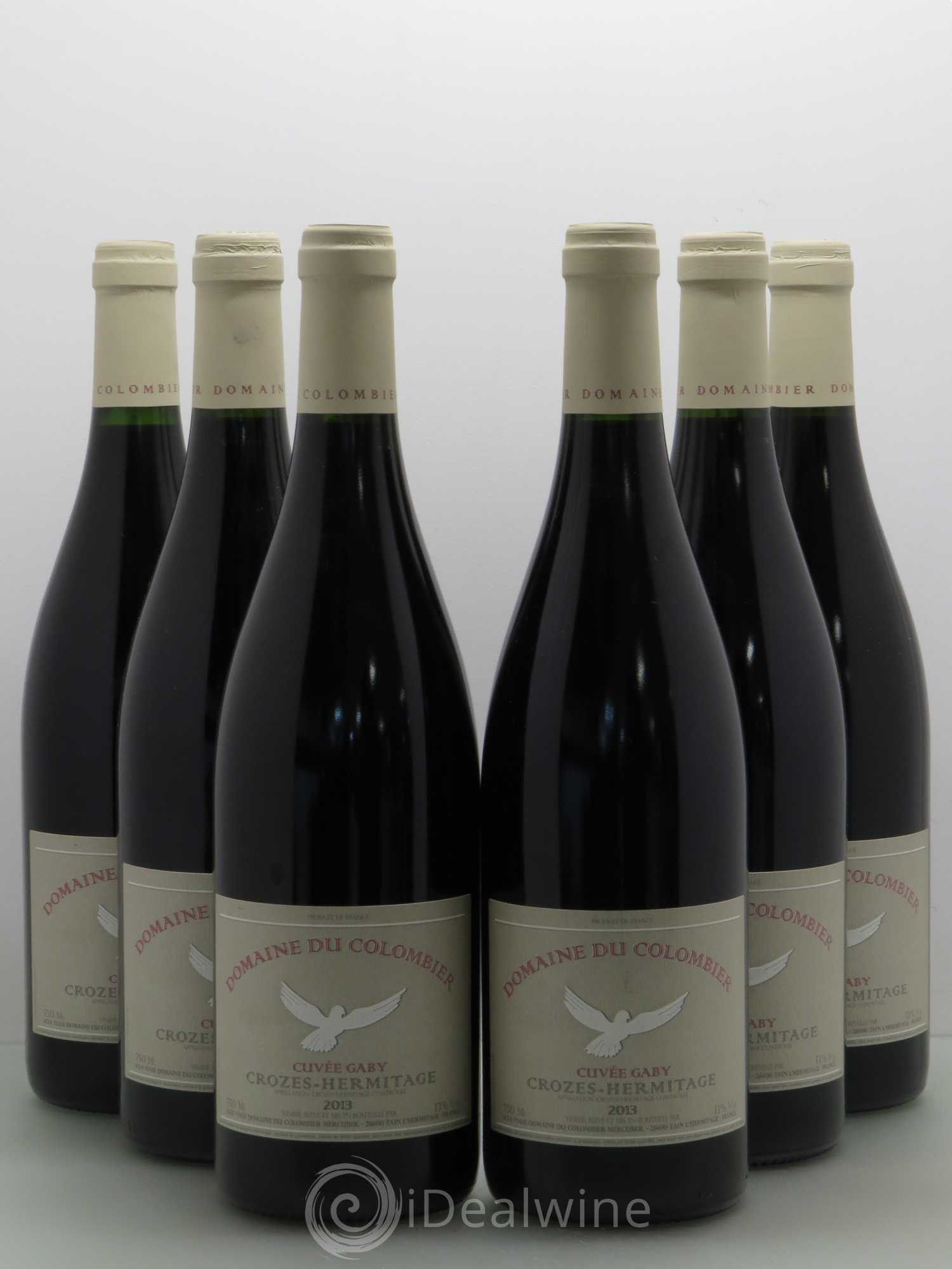 Crozes-Hermitage Cuvée Gaby Colombier (Domaine du) 2013 - Lot de 6 bouteilles - 0