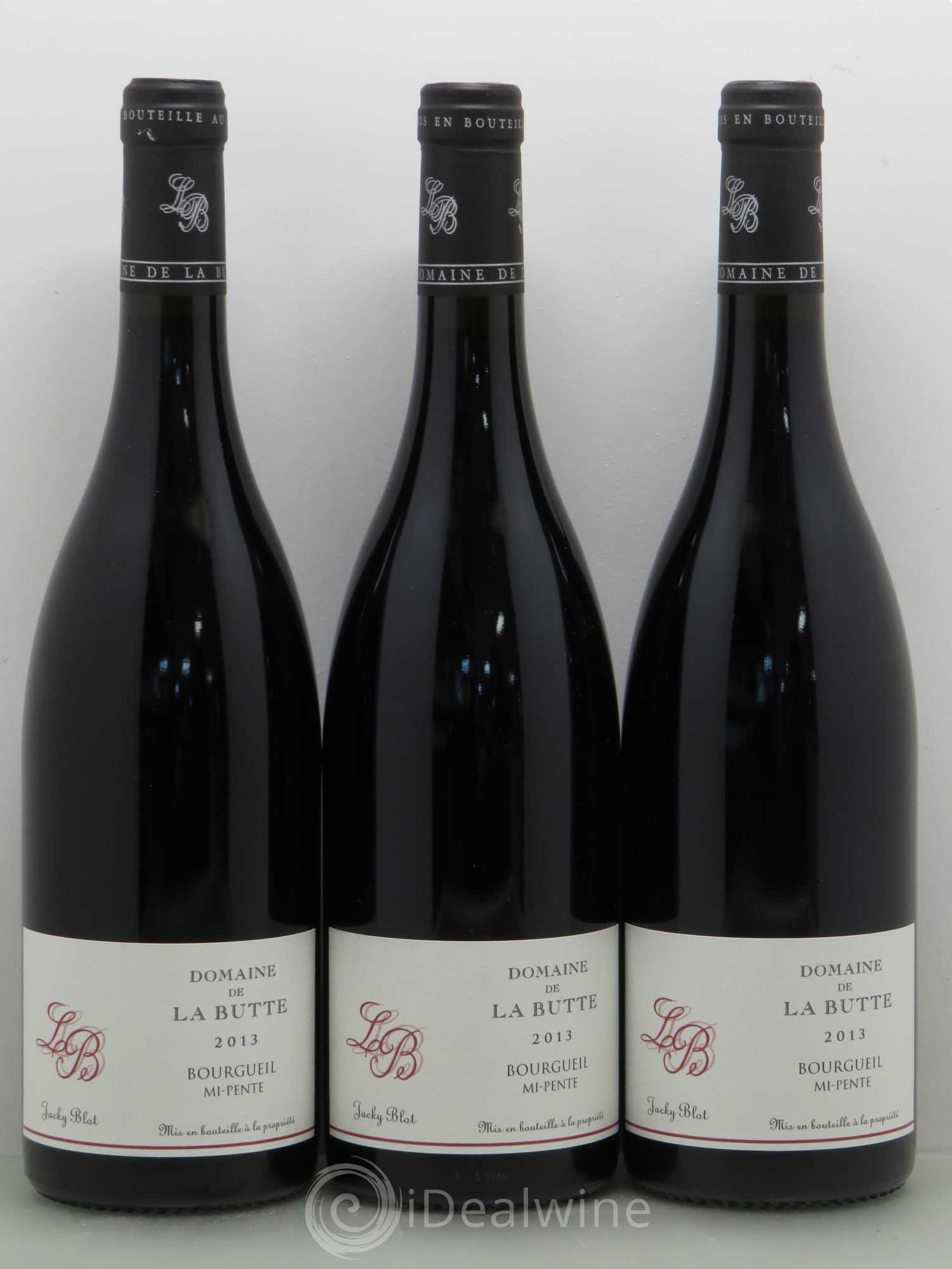 Bourgueil Mi-Pente Domaine de La Butte - Jacky Blot 2013 - Lot de 6 bouteilles - 2