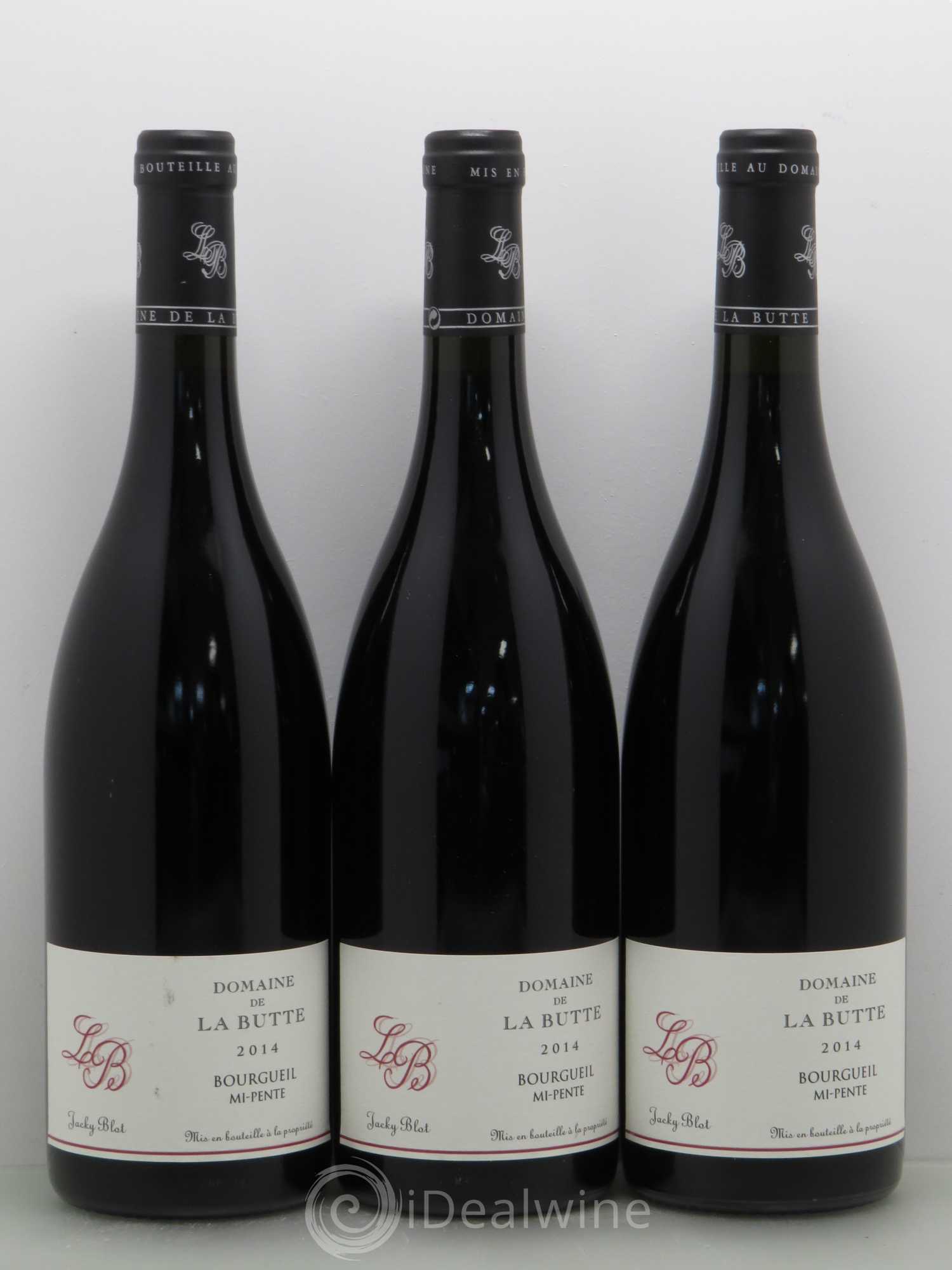 Bourgueil Mi-Pente Domaine de La Butte - Jacky Blot 2014 - Lot de 6 bouteilles - 2