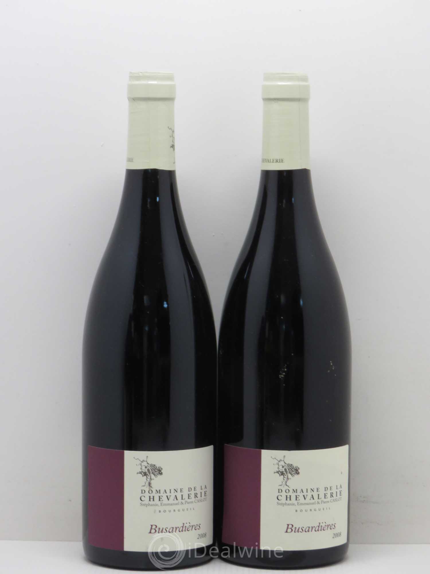Bourgueil Busardières Domaine de la Chevalerie 2008 - Lot de 5 bouteilles - 2