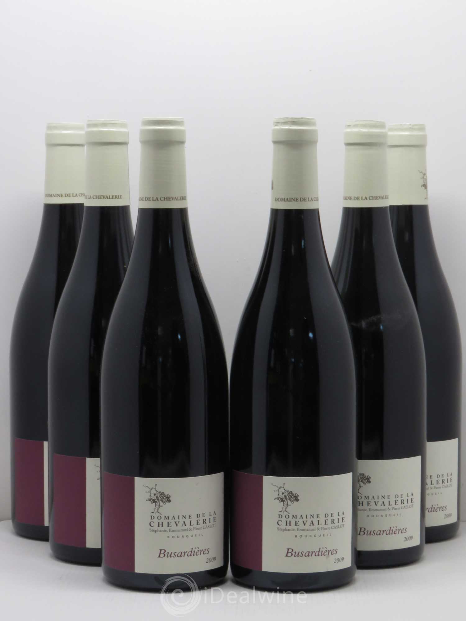 Bourgueil Busardières Domaine de la Chevalerie 2009 - Lot de 6 bouteilles - 0