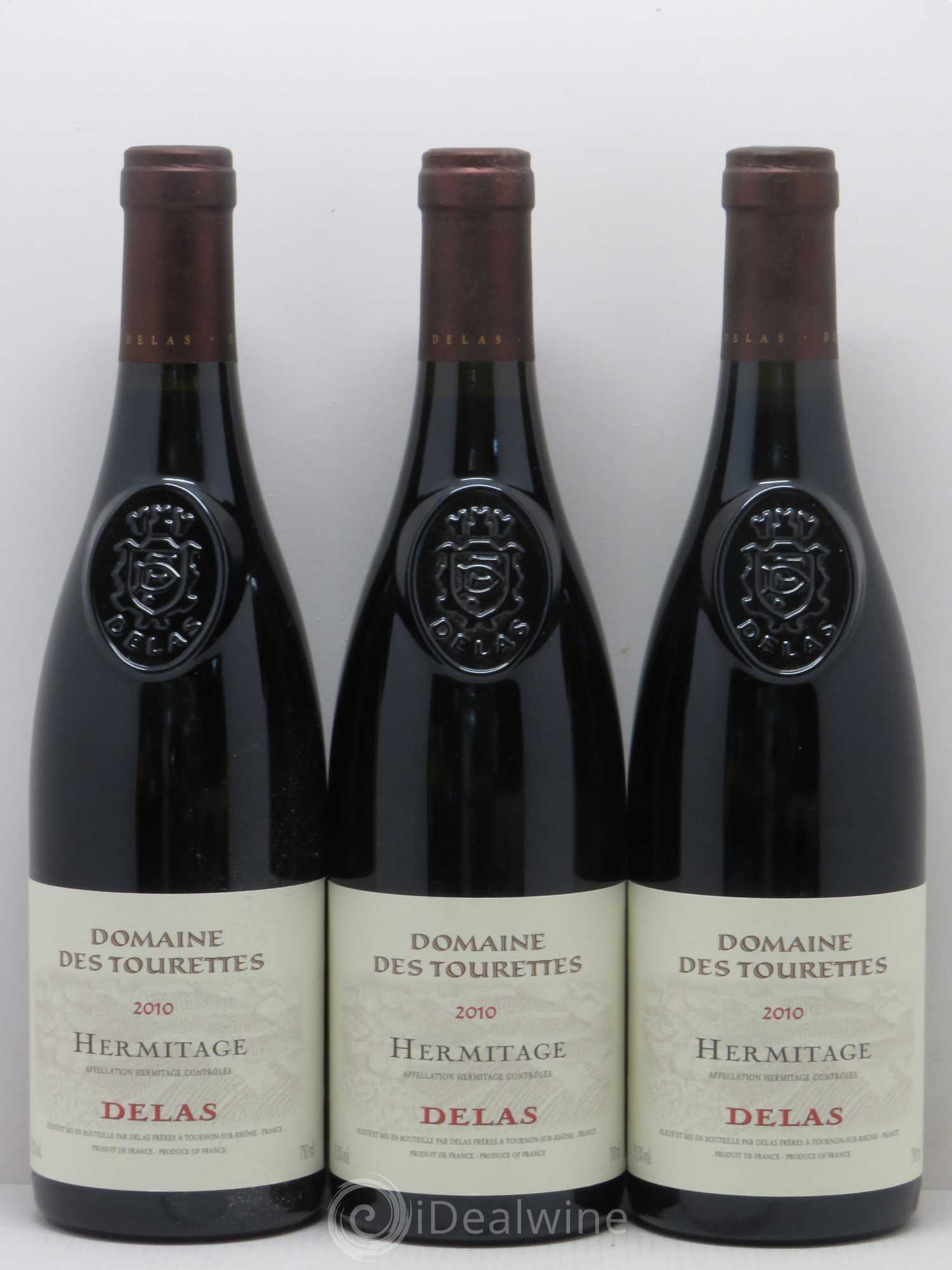 Hermitage Marquise de la Tourette Delas Frères 2010 - Lot de 6 bouteilles - 2