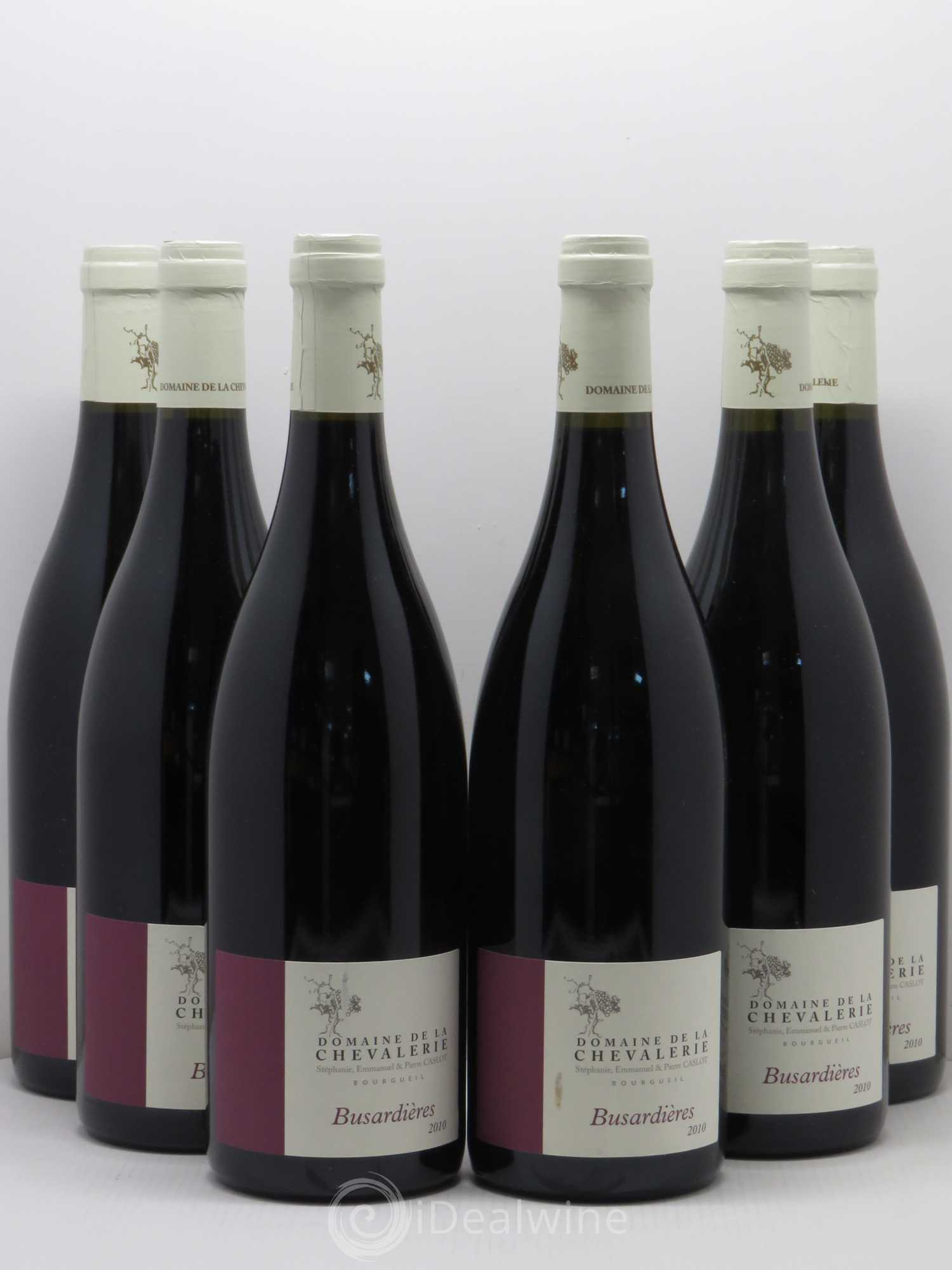 Bourgueil Busardières Domaine de la Chevalerie 2010 - Lot de 6 bouteilles - 0