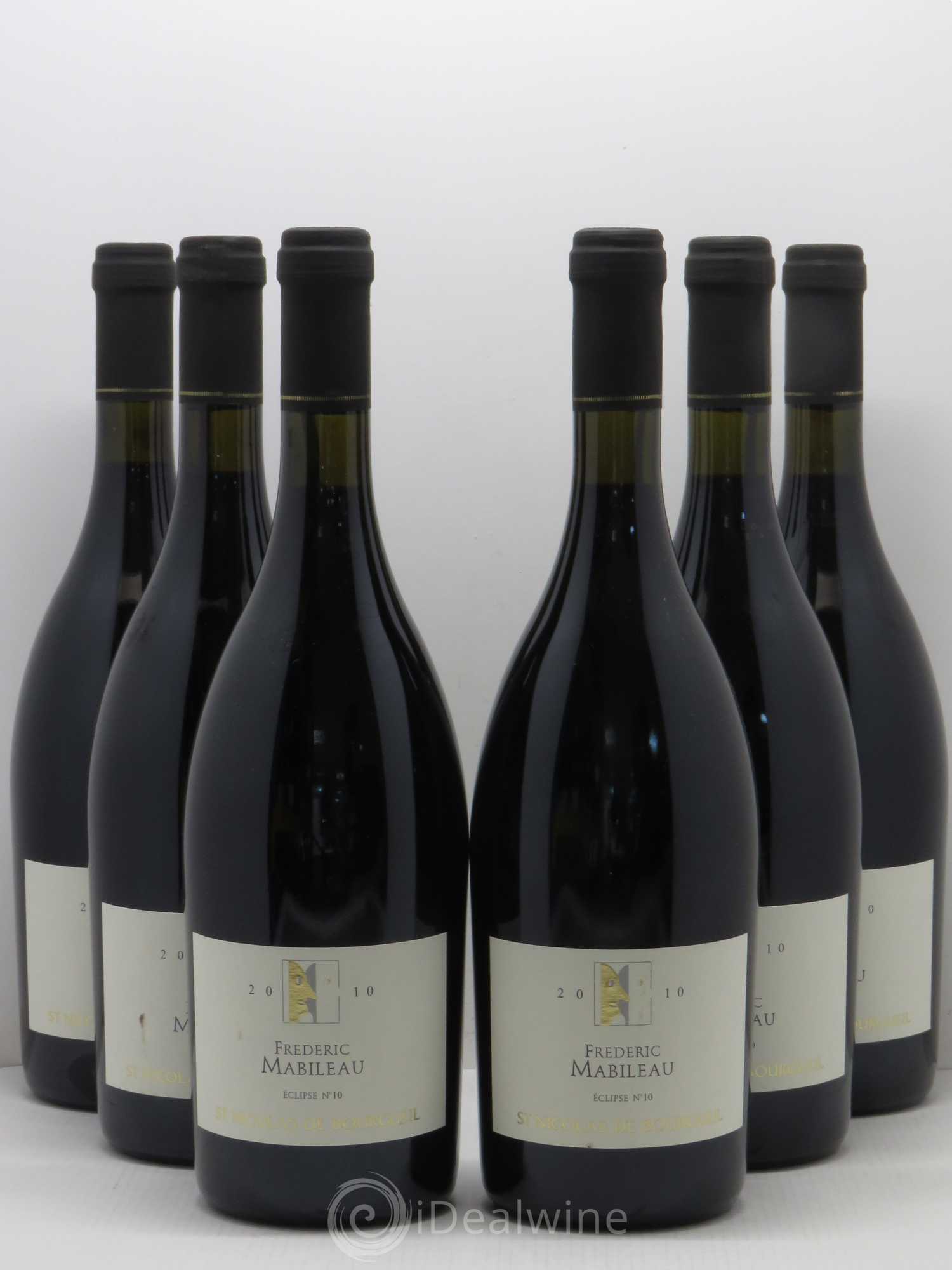 Saint-Nicolas de Bourgueil Frédéric Mabileau éclipse n 10 2010 - Lot de 6 bouteilles - 0