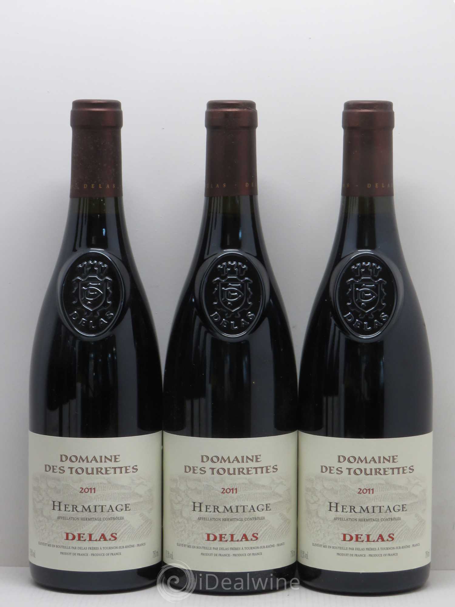 Hermitage Domaine des Tourettes Delas Frères 2011 - Lot de 6 bouteilles - 1