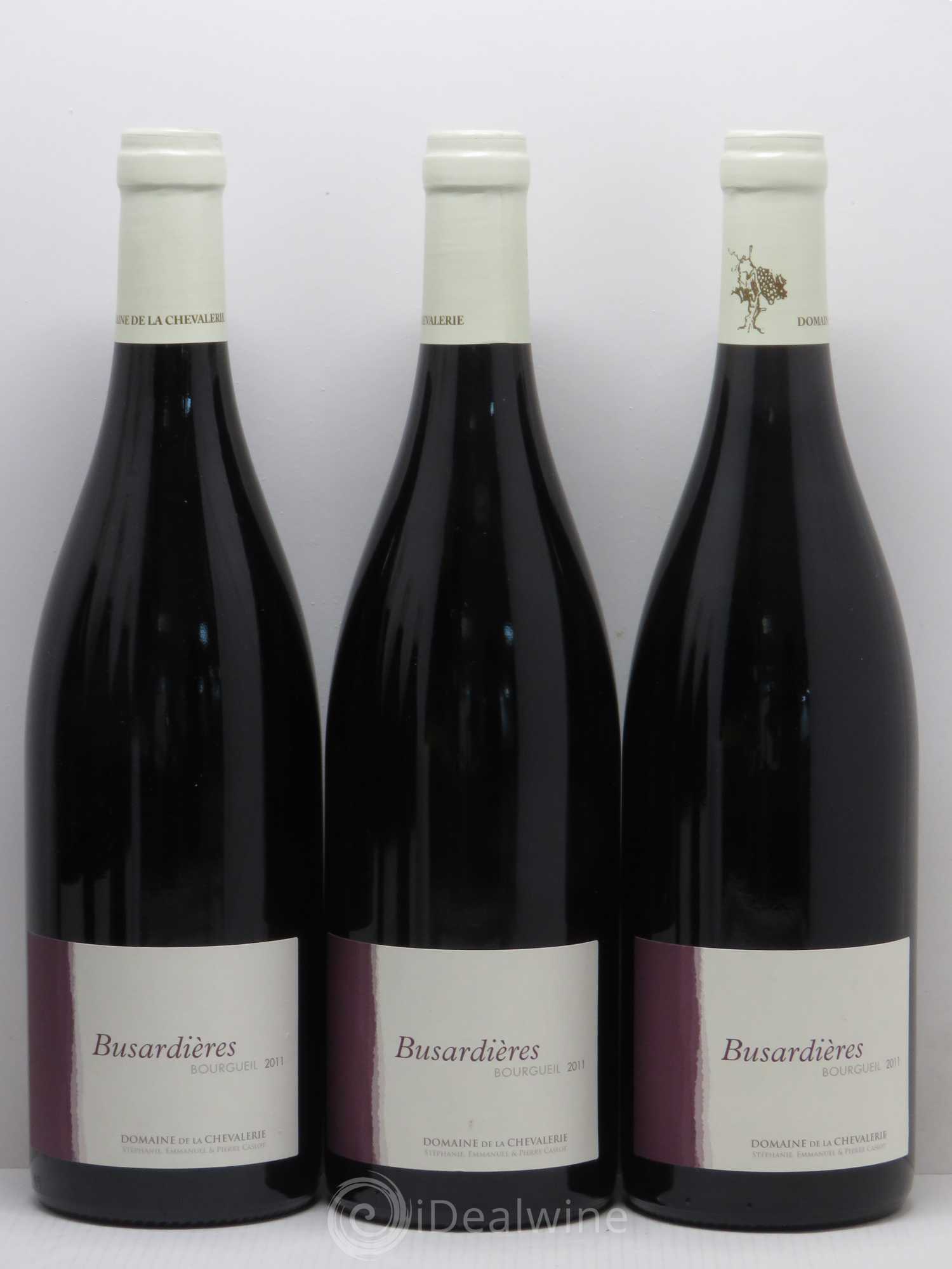 Bourgueil Busardières Domaine de la Chevalerie 2011 - Lot de 6 bouteilles - 1