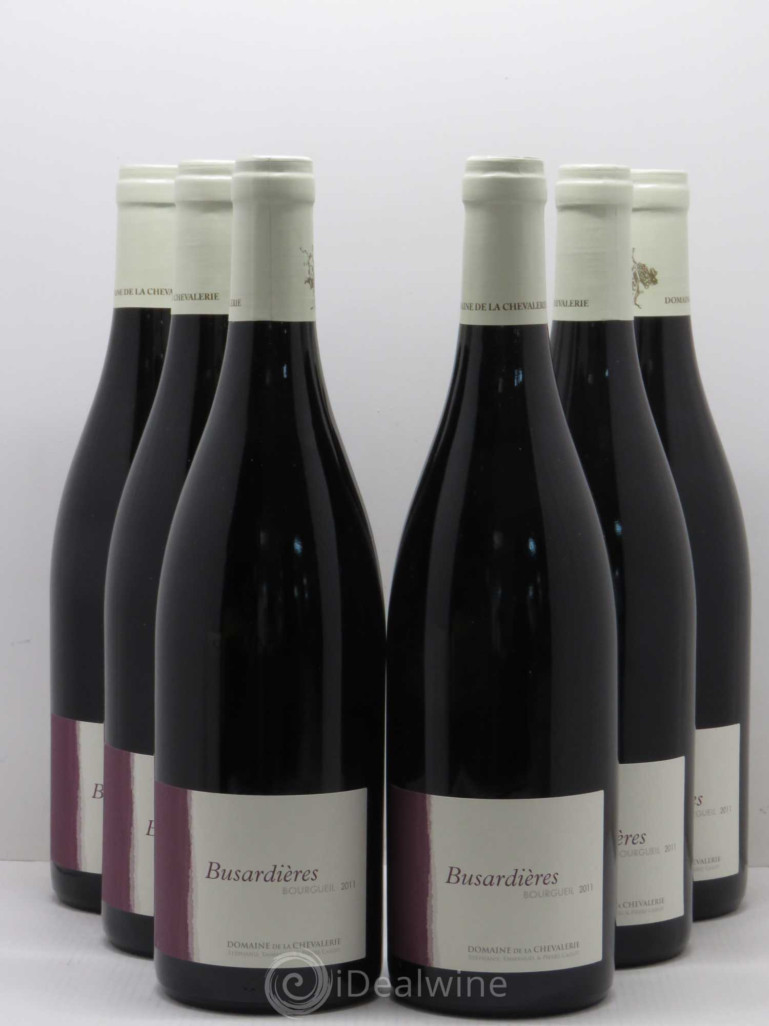 Bourgueil Busardières Domaine de la Chevalerie 2011 - Lot de 6 bouteilles - 0