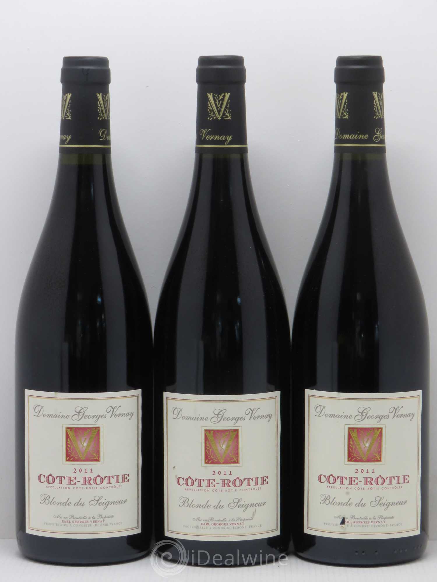 Côte-Rôtie Blonde du Seigneur Georges Vernay 2011 - Lot de 6 bouteilles - 2