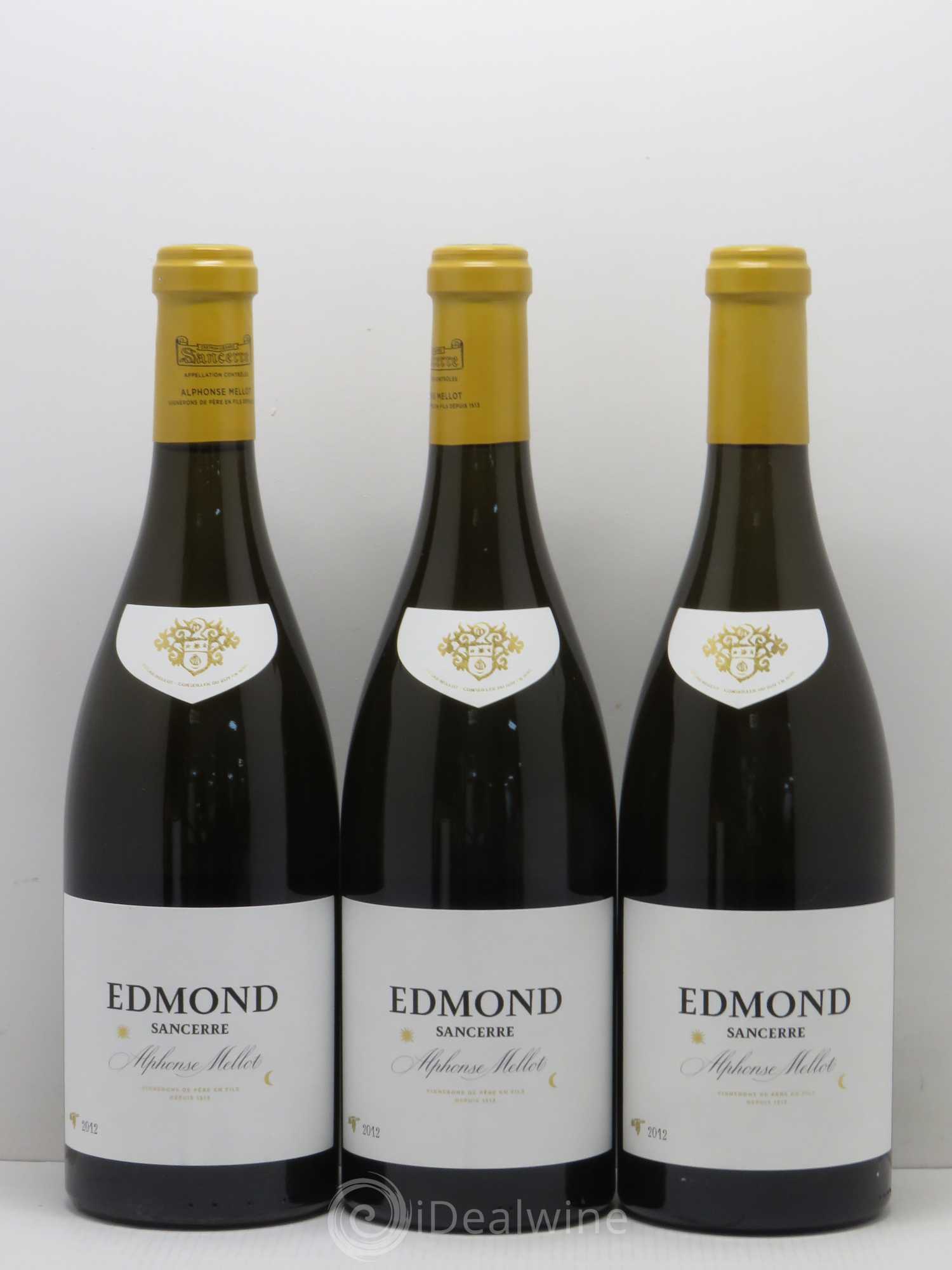 Sancerre Cuvée Edmond Alphonse Mellot 2012 - Lot de 3 bouteilles - 0