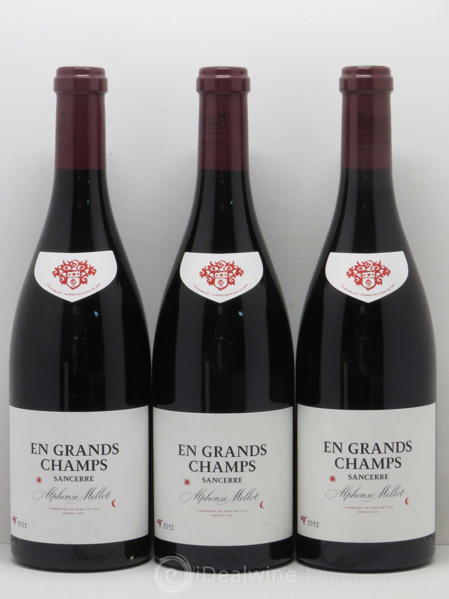 Sancerre En Grands Champs Alphonse Mellot 2012 - Lot de 6 bouteilles - 1
