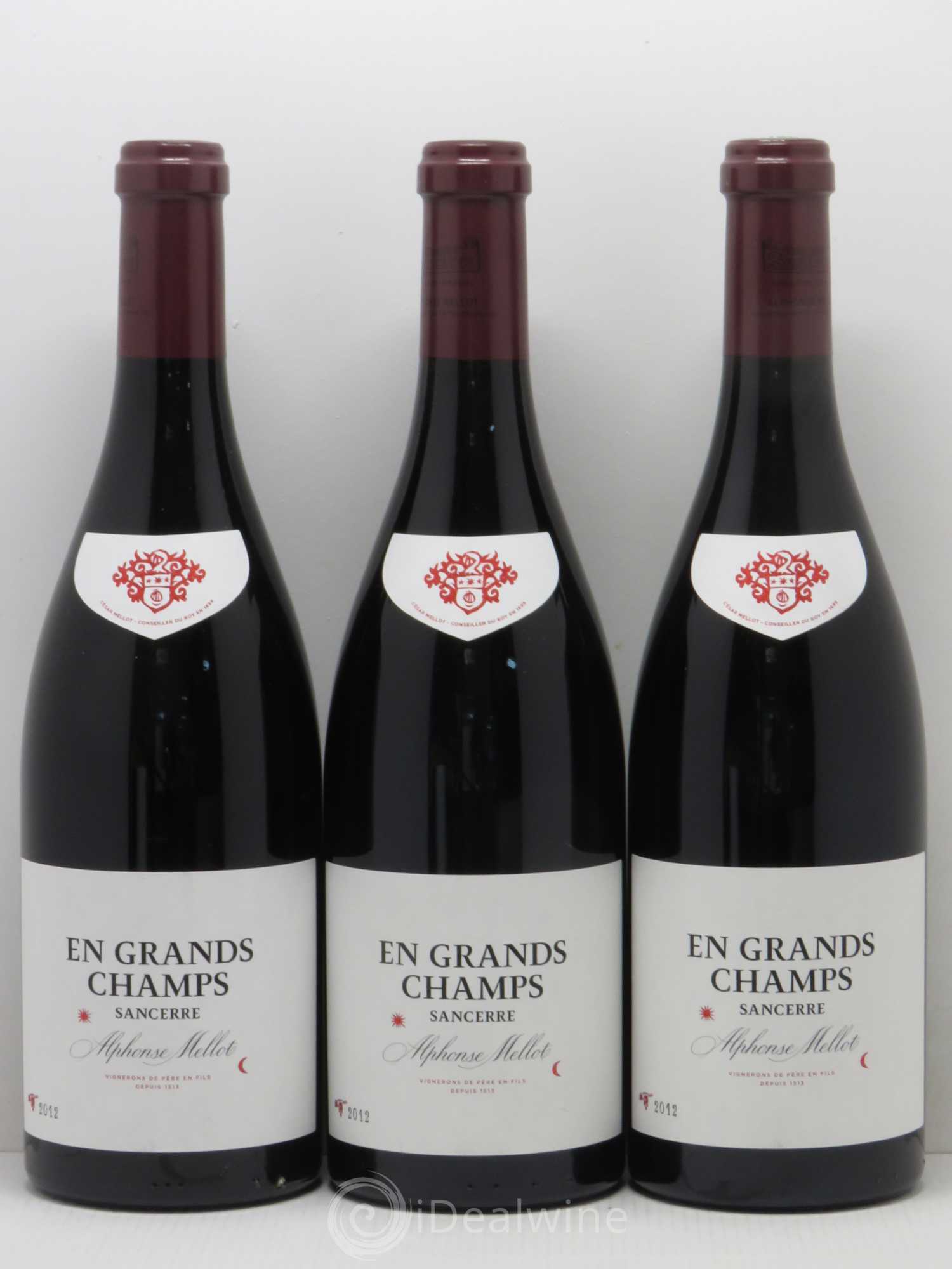 Sancerre En Grands Champs Alphonse Mellot 2012 - Lot de 6 bouteilles - 2