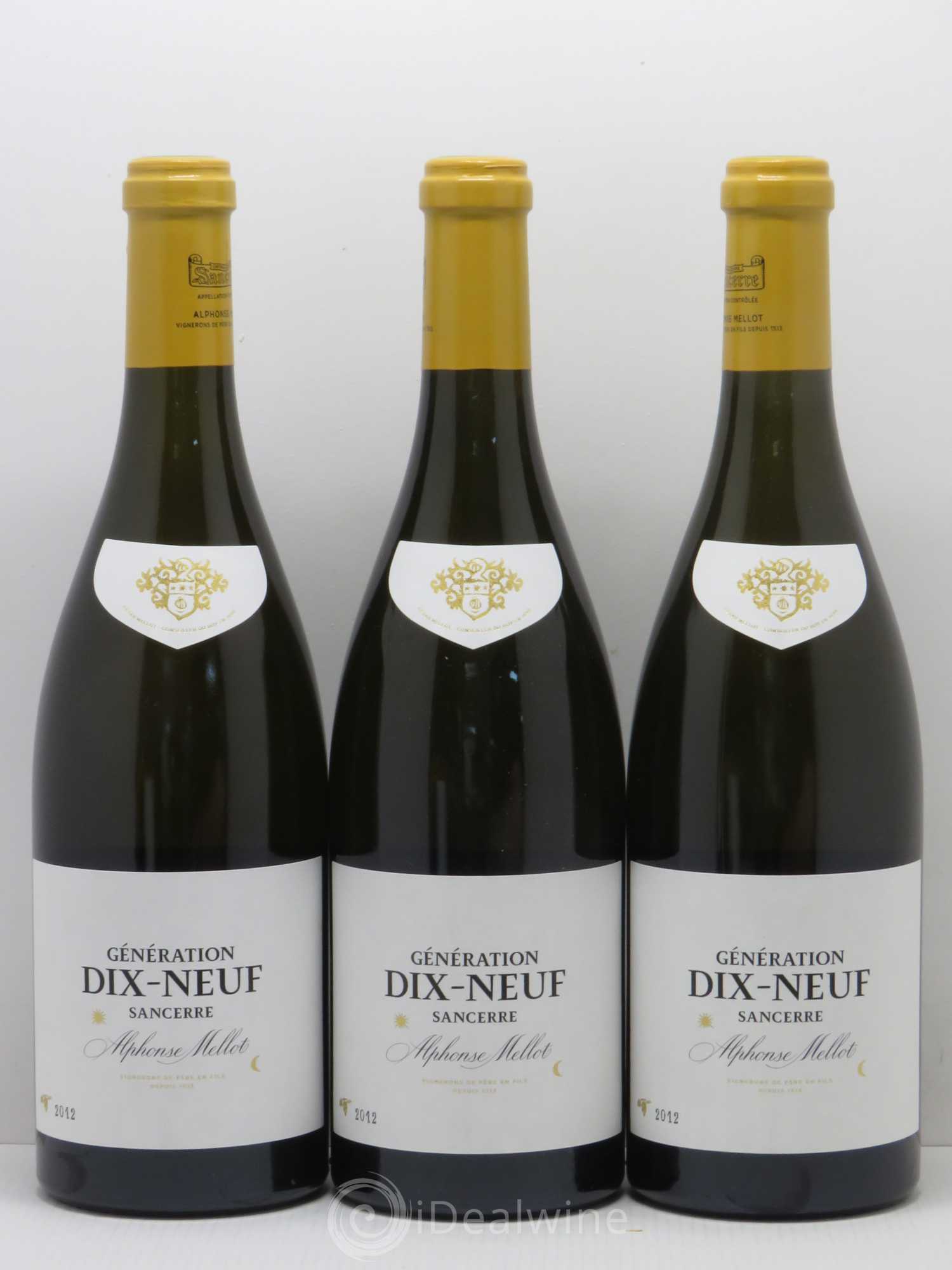 Sancerre Génération XIX Alphonse Mellot 2012 - Lot de 6 bouteilles - 2