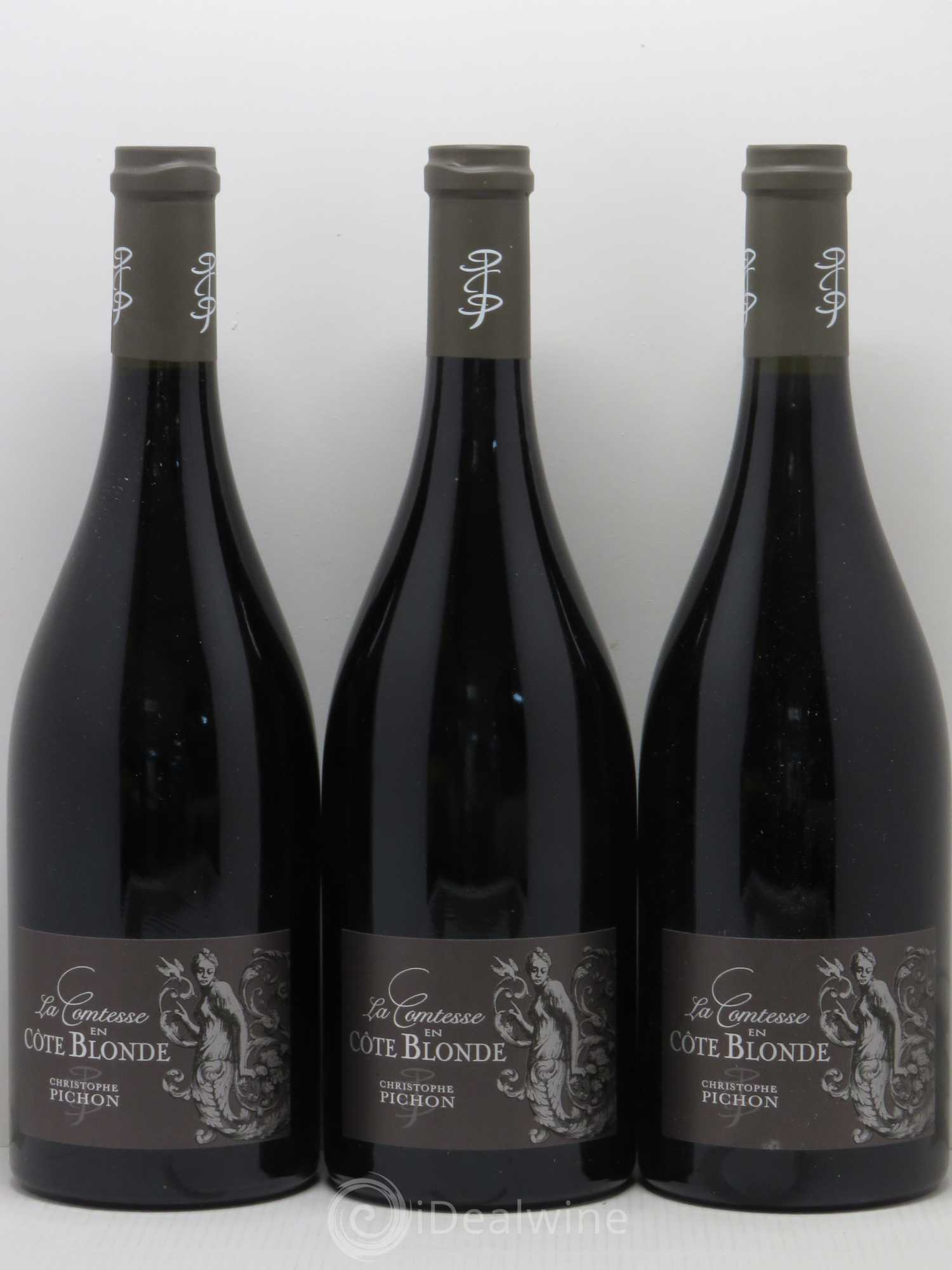 Côte-Rôtie La Comtesse en Côte Blonde Christophe Pichon (Domaine) 2012 - Lot de 3 bouteilles - 0