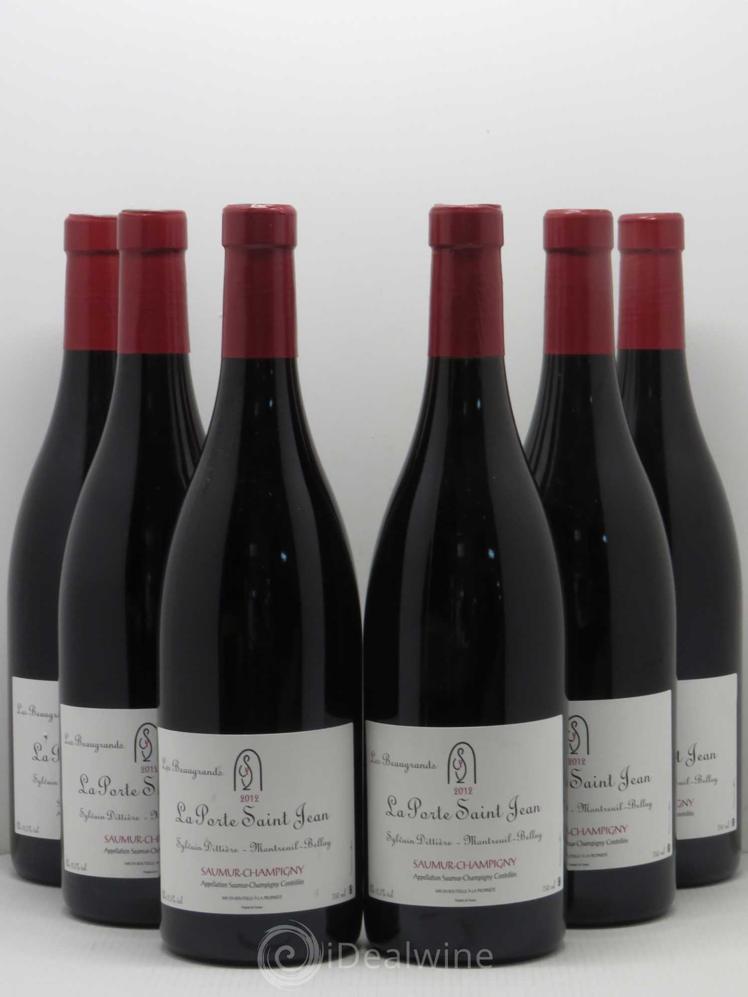Saumur-Champigny La Porte Saint Jean Les Beaugrands 2012 - Posten von 6 Flaschen - 0