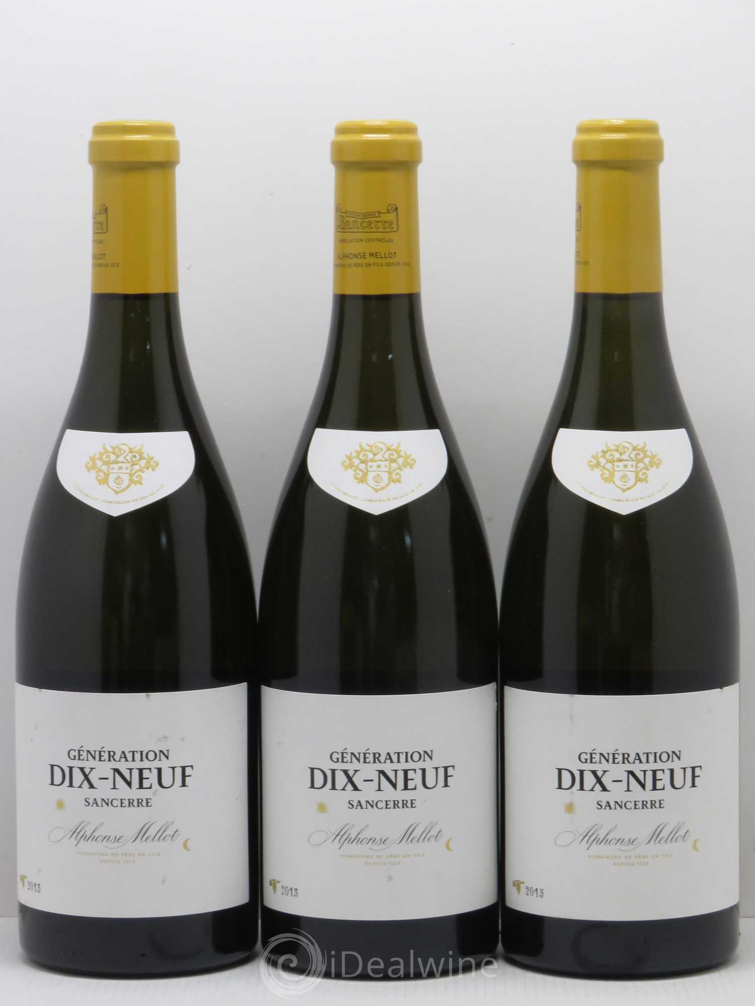 Sancerre Génération XIX Alphonse Mellot 2013 - Lot de 6 bouteilles - 1