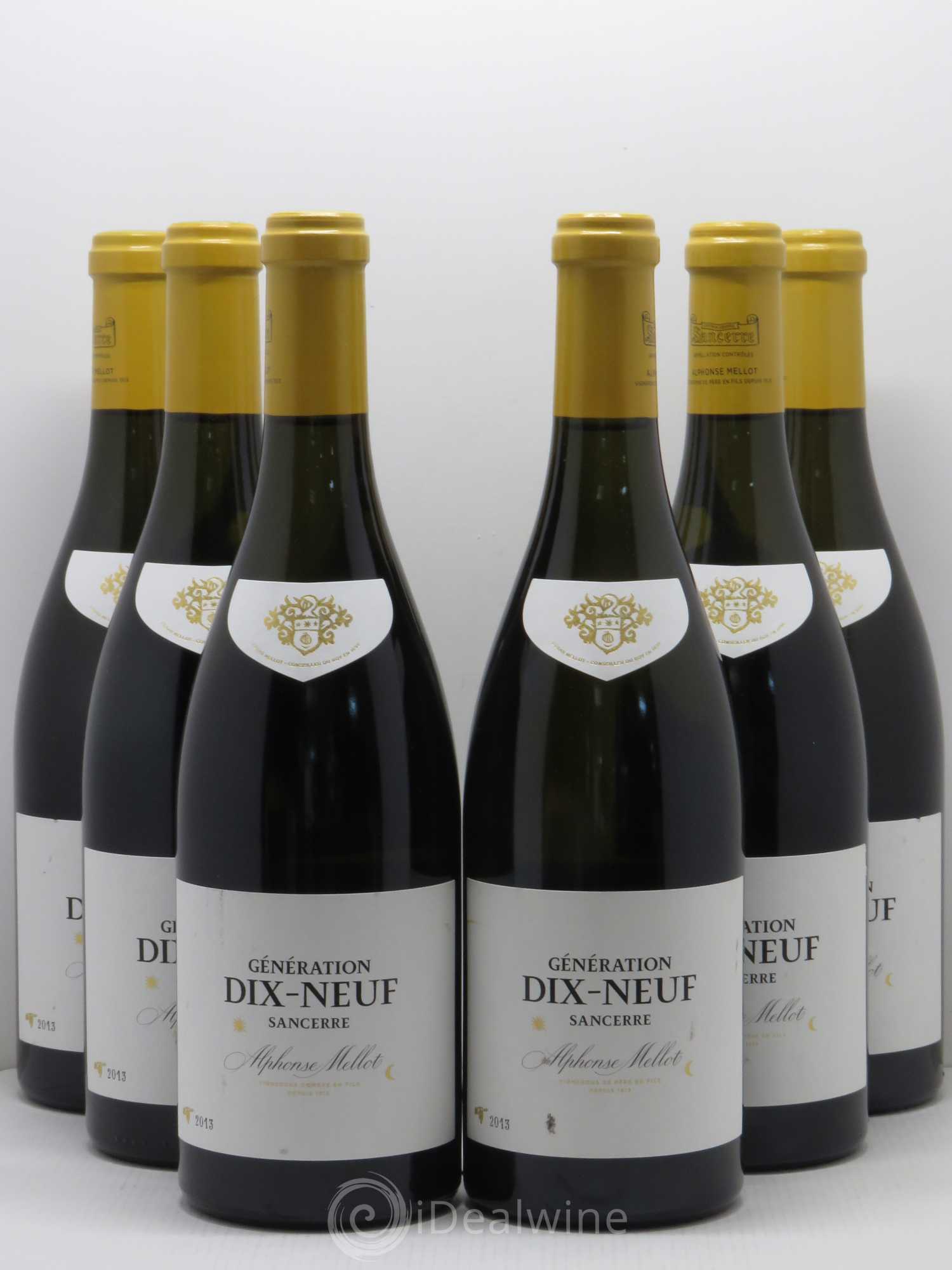 Sancerre Génération XIX Alphonse Mellot 2013 - Lot de 6 bouteilles - 0