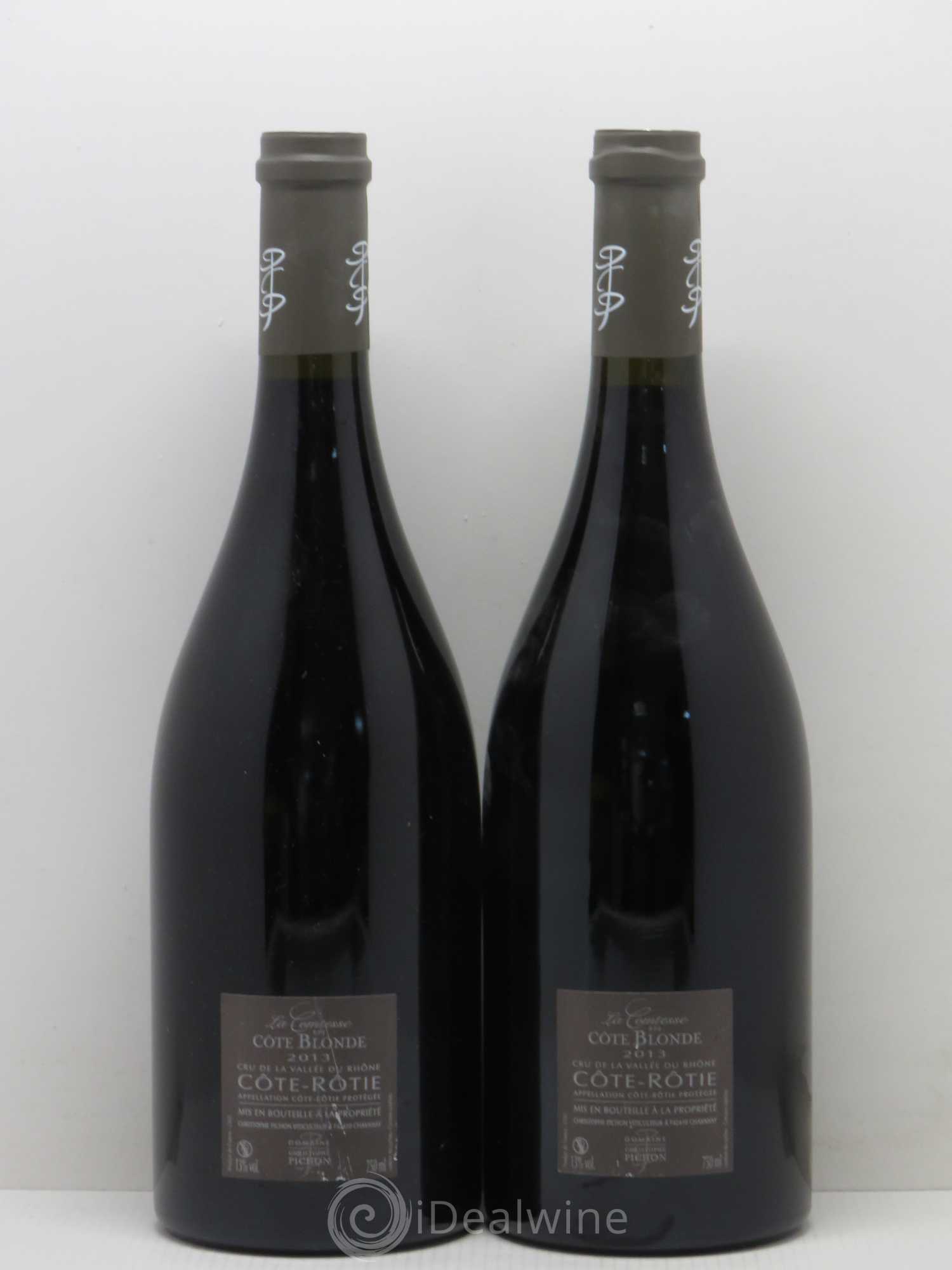Côte-Rôtie La Comtesse en Côte Blonde Christophe Pichon (Domaine) 2013 - Lot de 2 bouteilles - 1