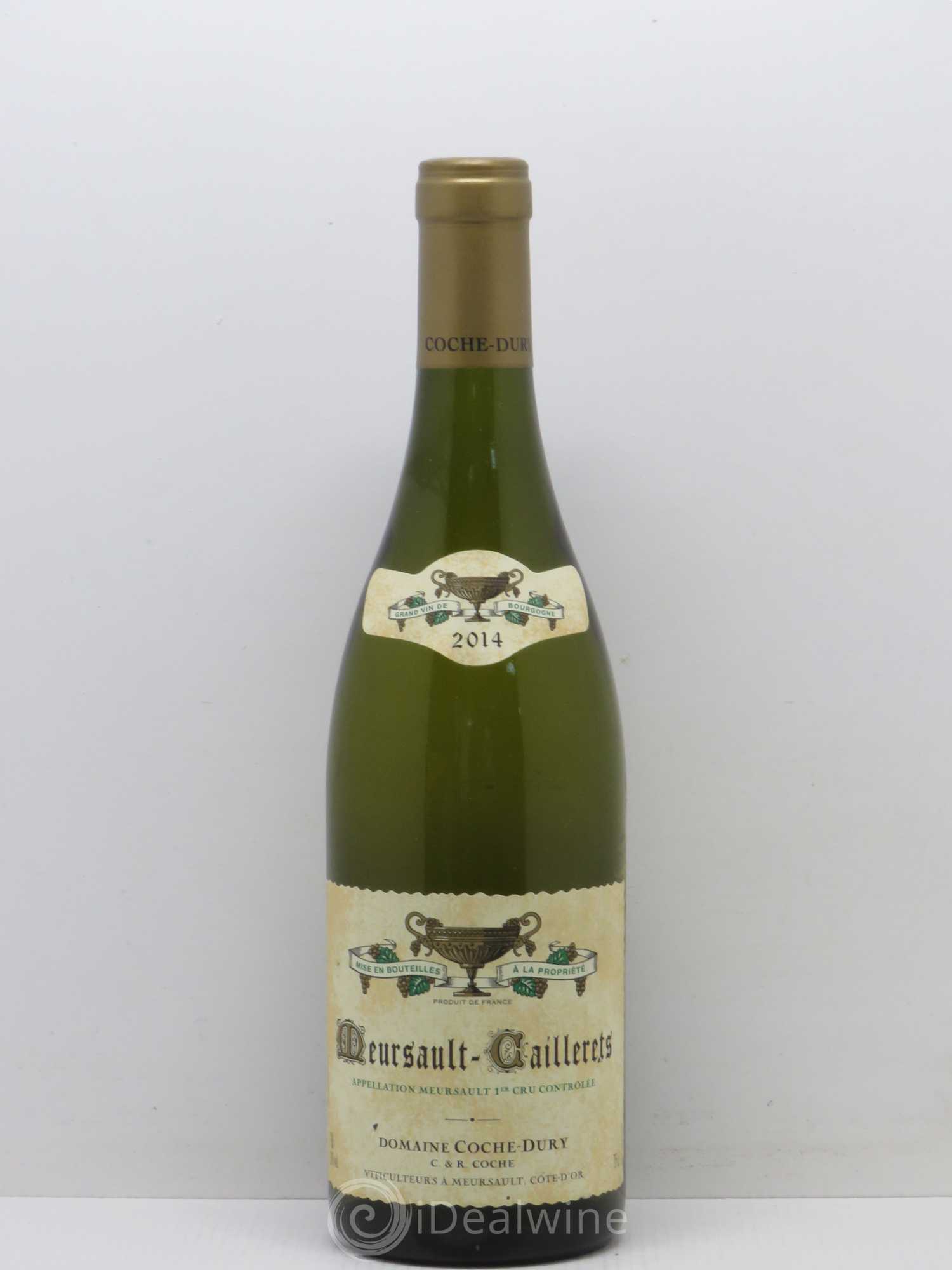 Meursault 1er Cru Caillerets Coche Dury (Domaine) 2014 - Lot de 1 bouteille - 0