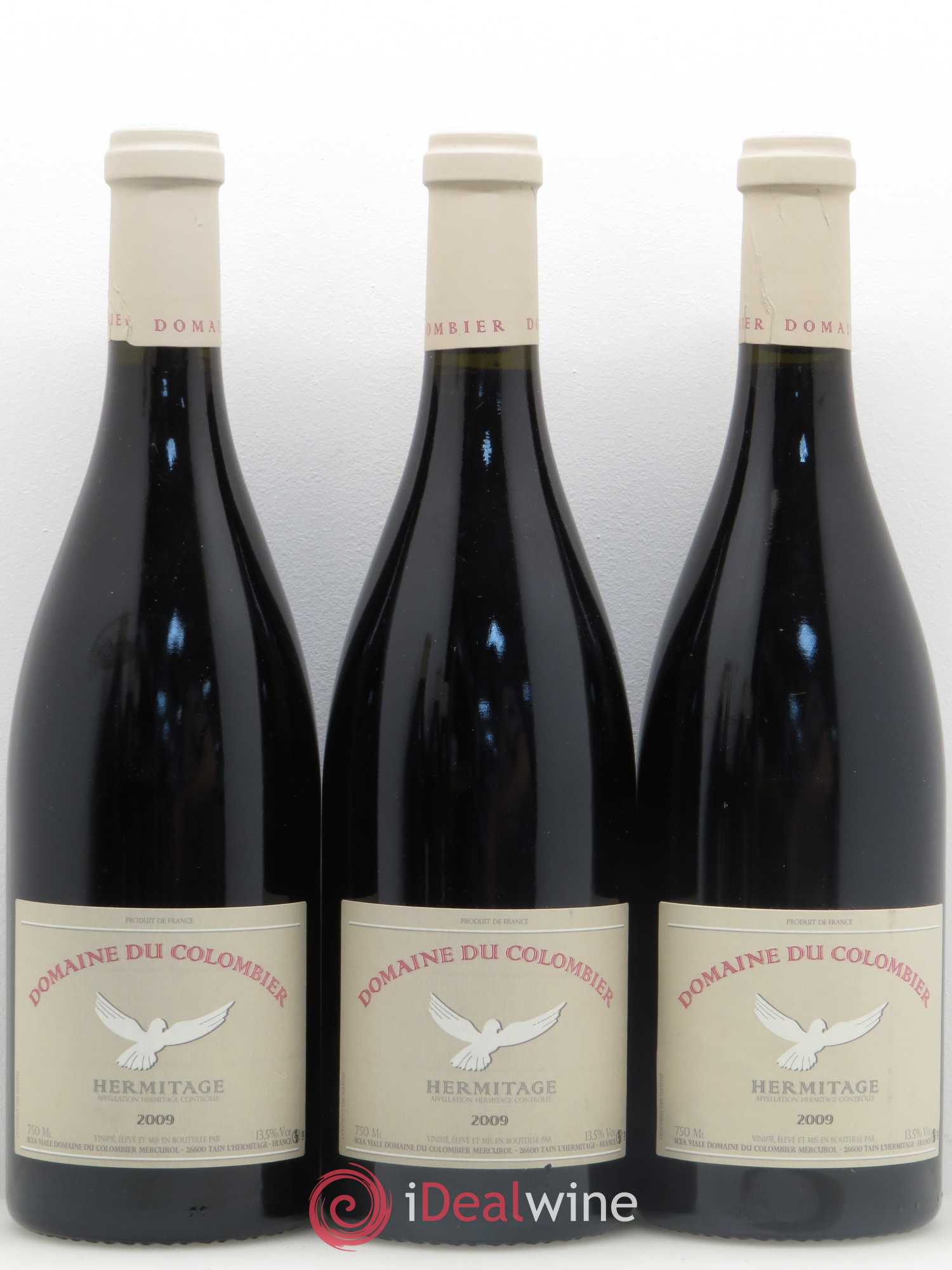 Hermitage Colombier (Domaine du) 2009 - Lot de 6 bouteilles - 1