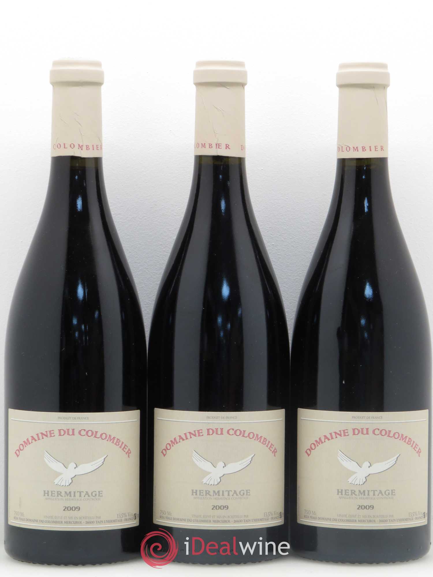 Hermitage Colombier (Domaine du) 2009 - Lot de 6 bouteilles - 2