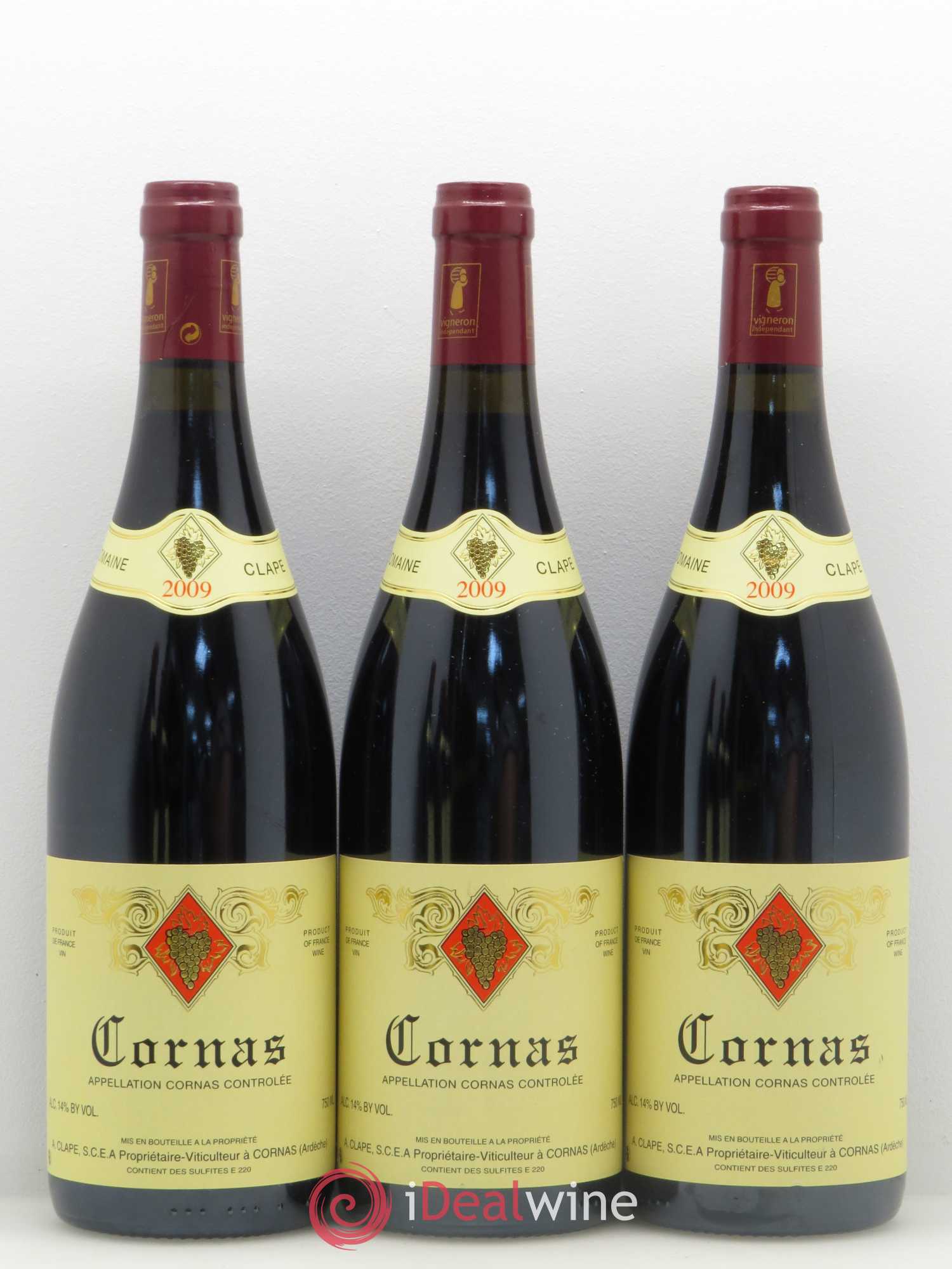 Cornas Auguste Clape 2009 - Lot de 6 bouteilles - 1