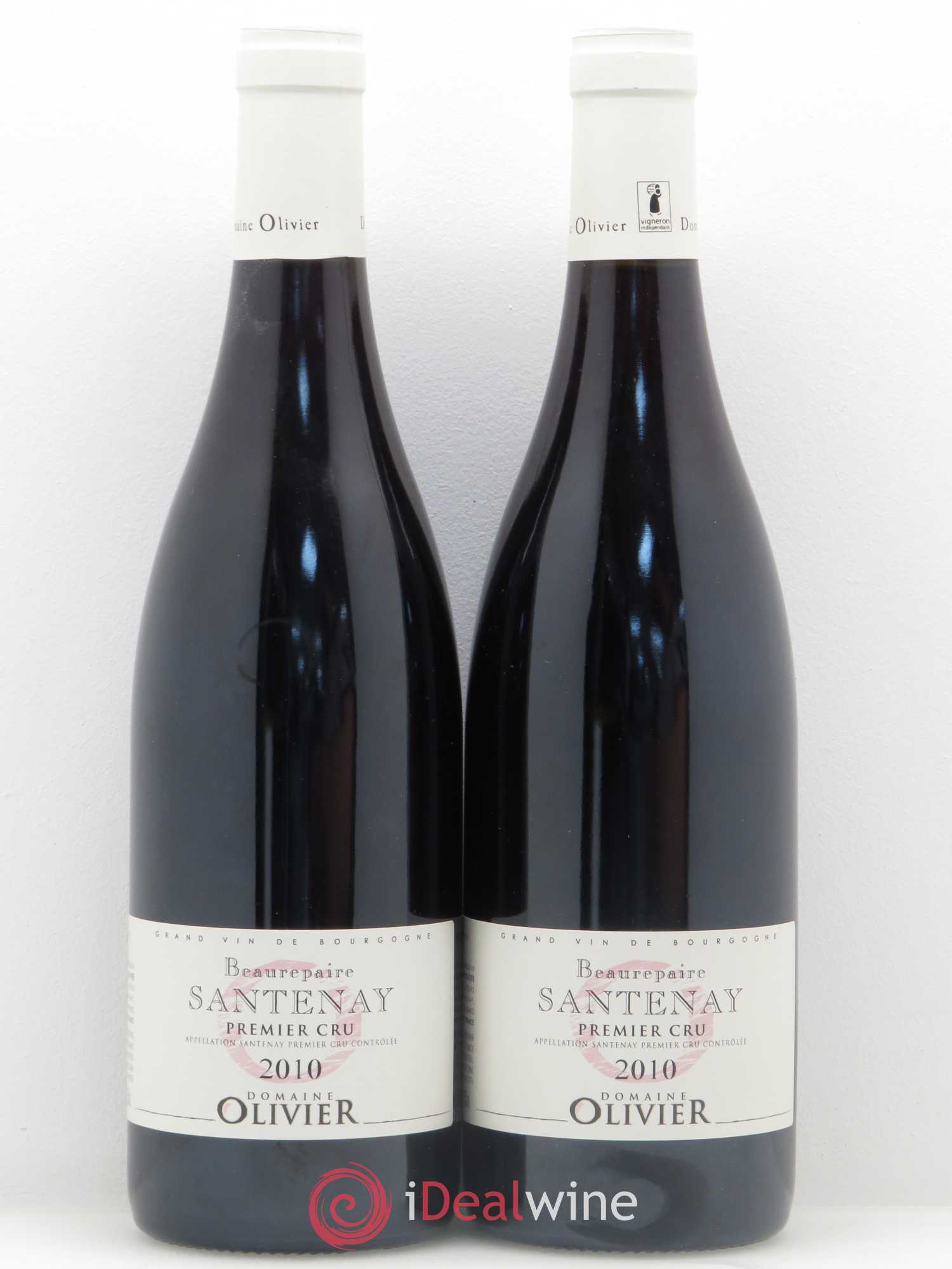 Santenay 1er Cru Beaurepaire 1er Cru Antoine Olivier 2010 - Posten von 2 Flaschen - 0