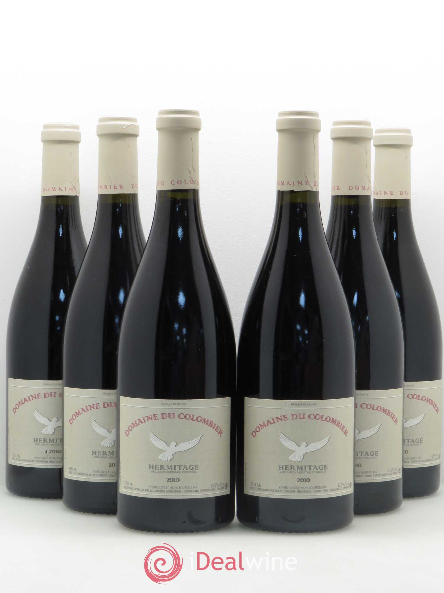 Hermitage Colombier (Domaine du) 2010 - Lot de 6 bouteilles - 0