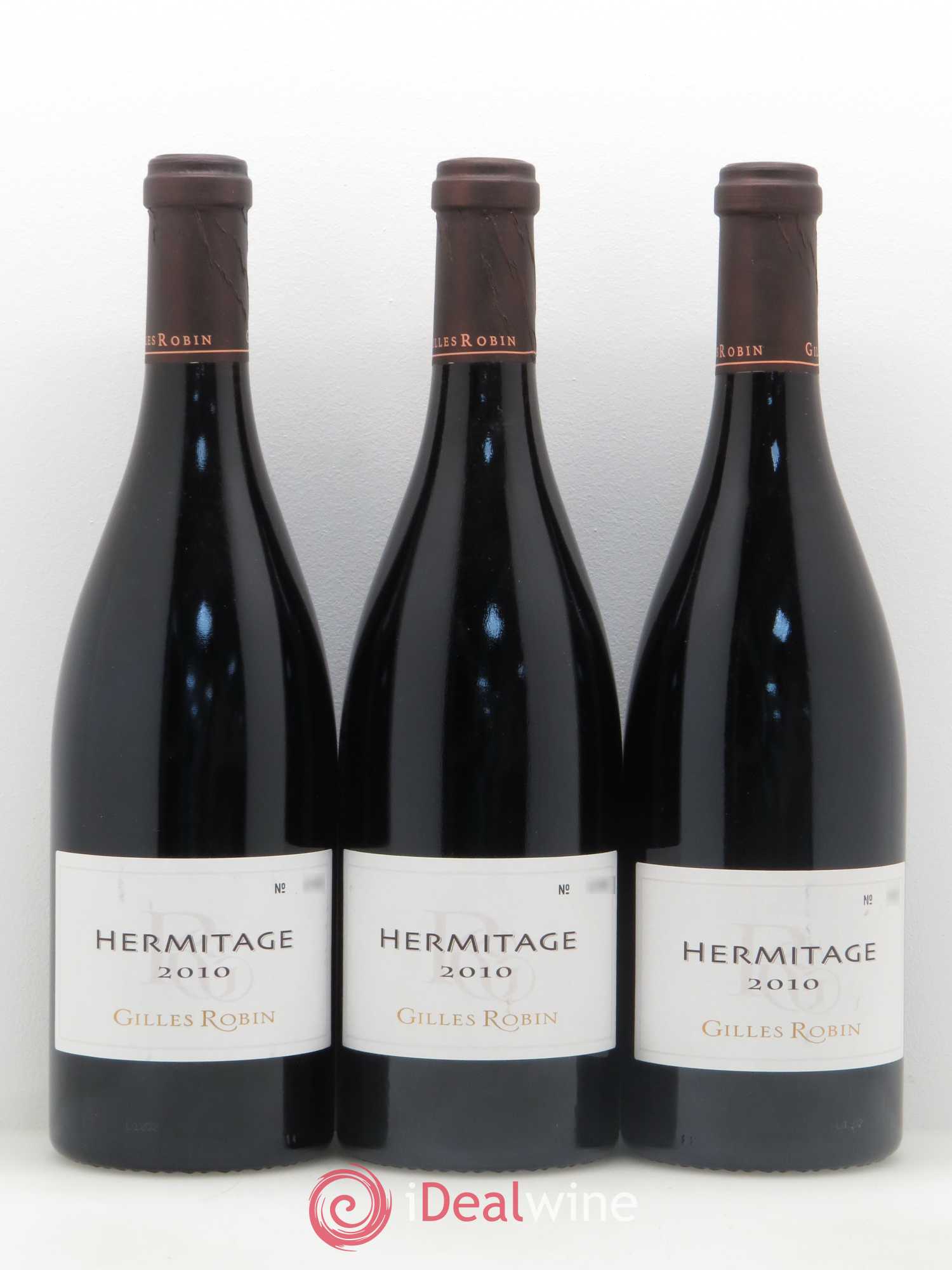 Hermitage Domaine Gilles Robin 2010 - Posten von 6 Flaschen - 2
