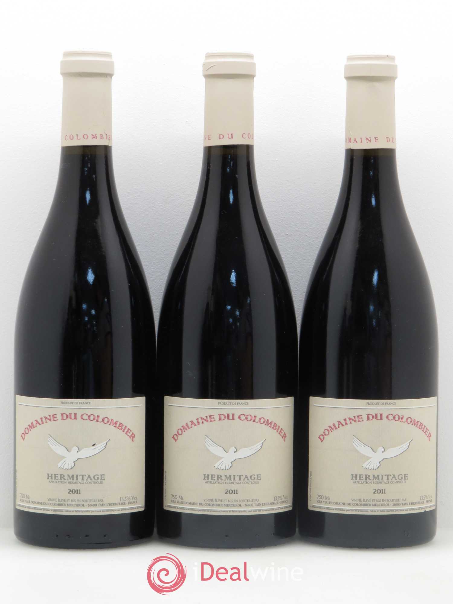 Hermitage Colombier (Domaine du) 2011 - Lot de 5 bouteilles - 1