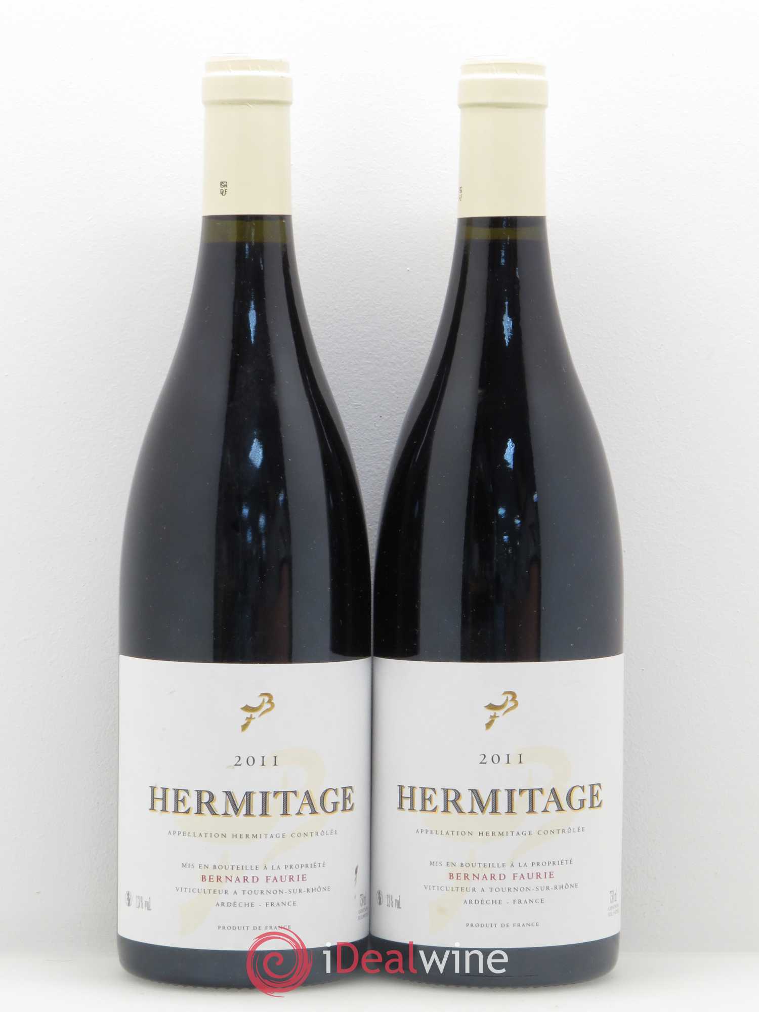 Hermitage Les Greffieux Les Bessards Domaine Bernard Faurie 2011 - Posten von 2 Flaschen - 0